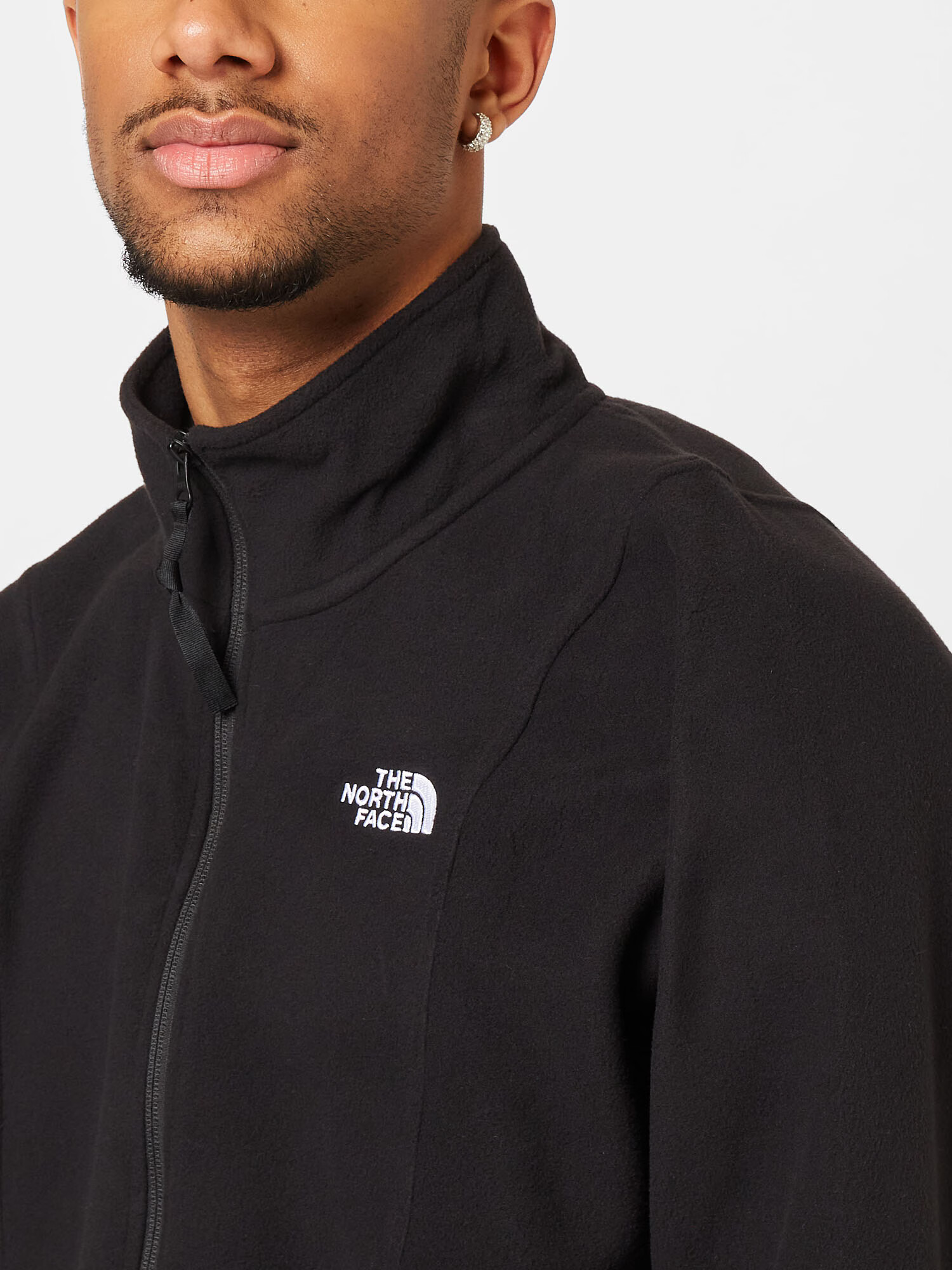 THE NORTH FACE Jachetă fleece negru / alb - Pled.ro