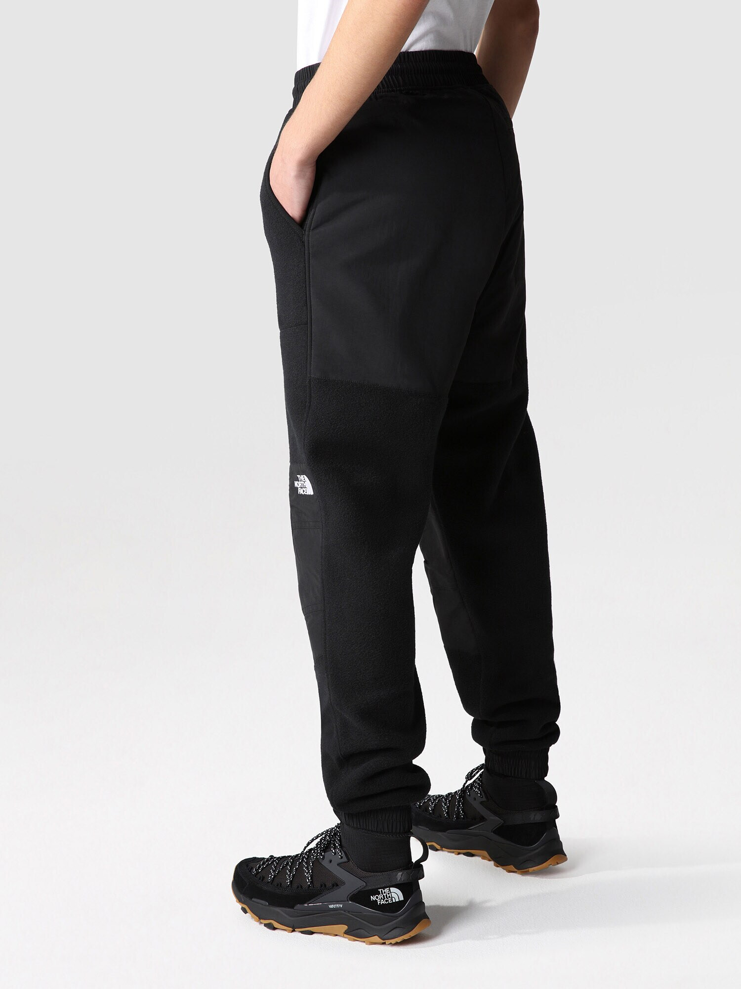 THE NORTH FACE Pantaloni 'DENALI' negru / alb - Pled.ro