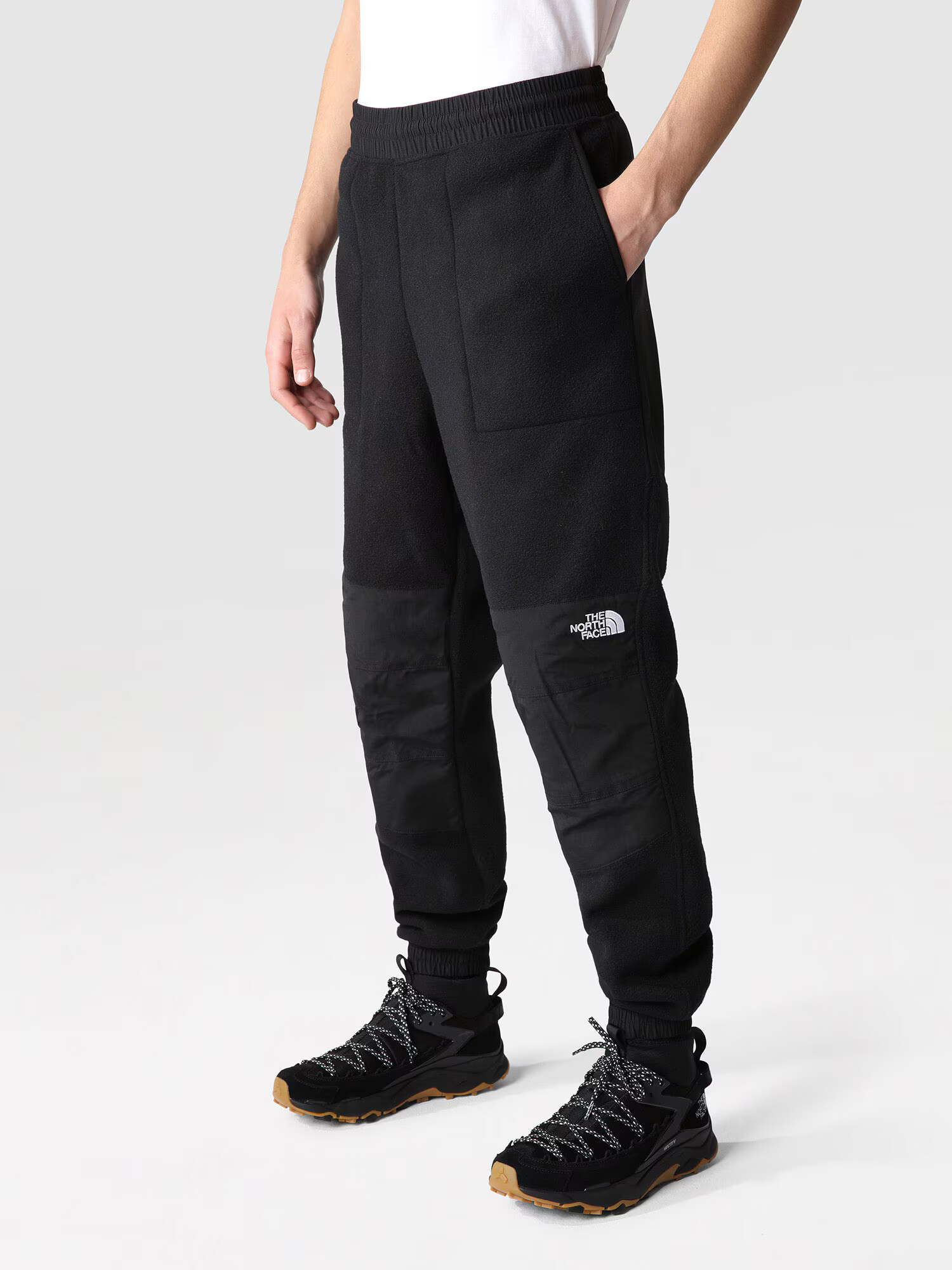 THE NORTH FACE Pantaloni 'DENALI' negru / alb - Pled.ro