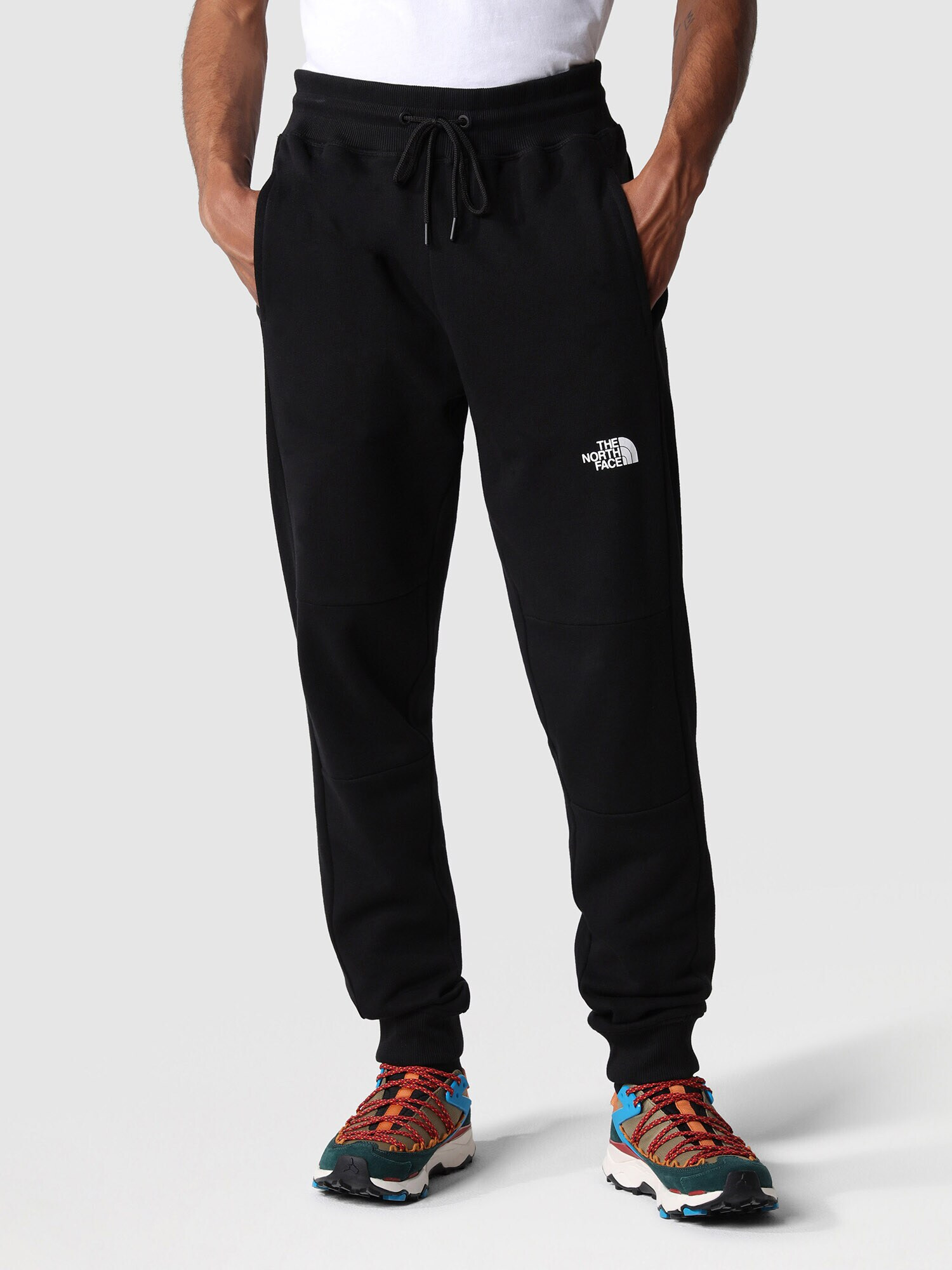 THE NORTH FACE Pantaloni negru / alb - Pled.ro