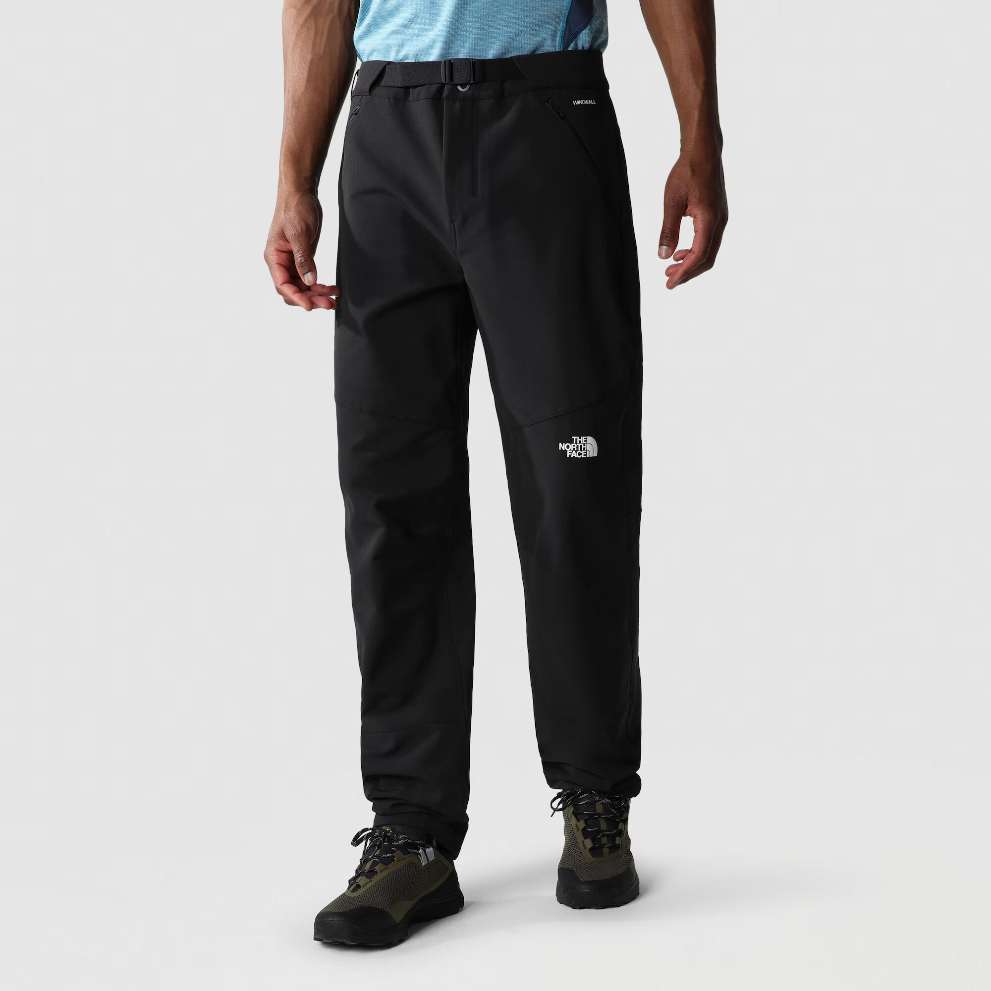 THE NORTH FACE Pantaloni outdoor 'Diablo' negru / alb - Pled.ro