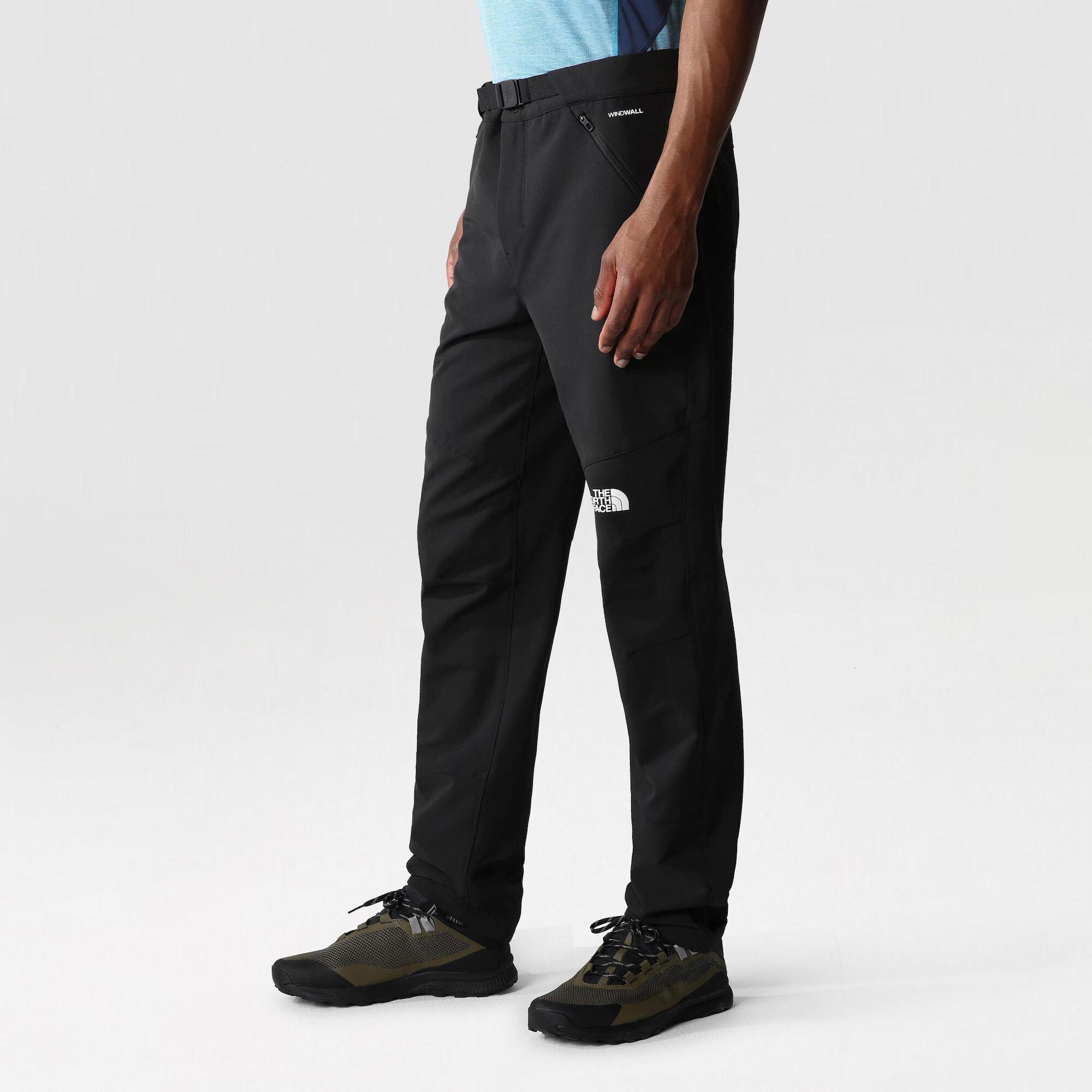 THE NORTH FACE Pantaloni outdoor 'Diablo' negru / alb - Pled.ro