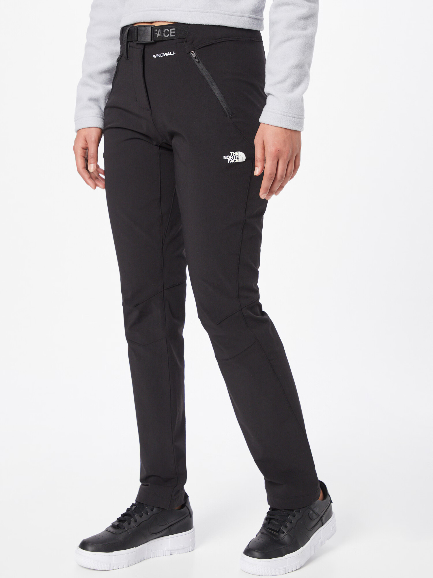 THE NORTH FACE Pantaloni outdoor 'Diablo' negru / alb - Pled.ro