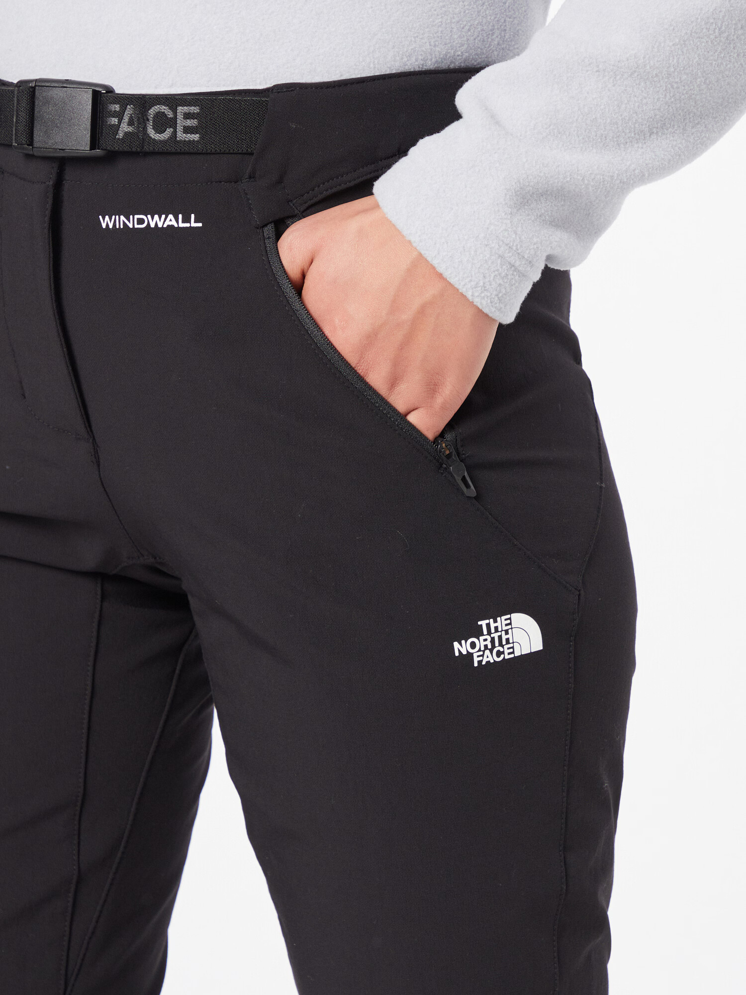 THE NORTH FACE Pantaloni outdoor 'Diablo' negru / alb - Pled.ro