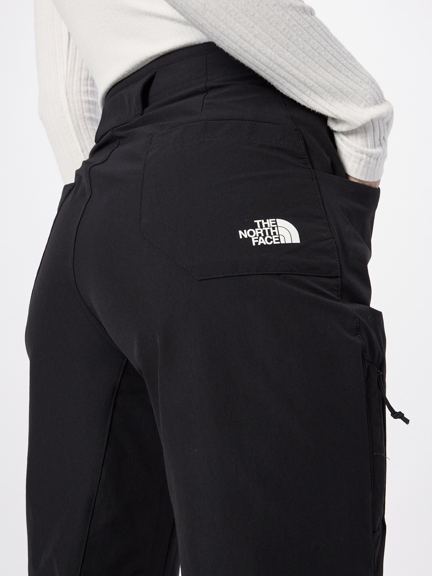 THE NORTH FACE Pantaloni outdoor 'Exploration' negru / alb - Pled.ro