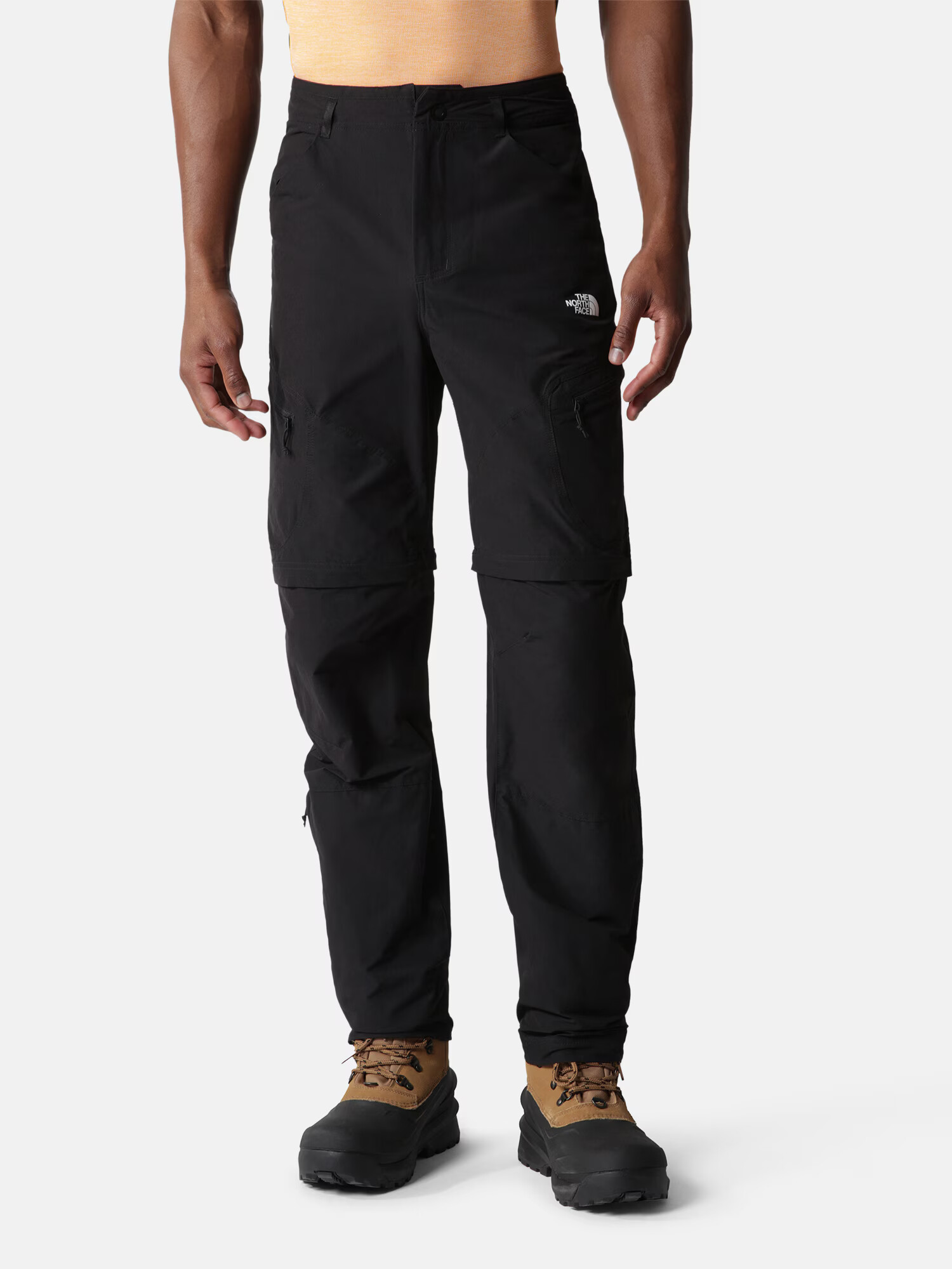 THE NORTH FACE Pantaloni outdoor 'EXPLORATION' negru / alb - Pled.ro