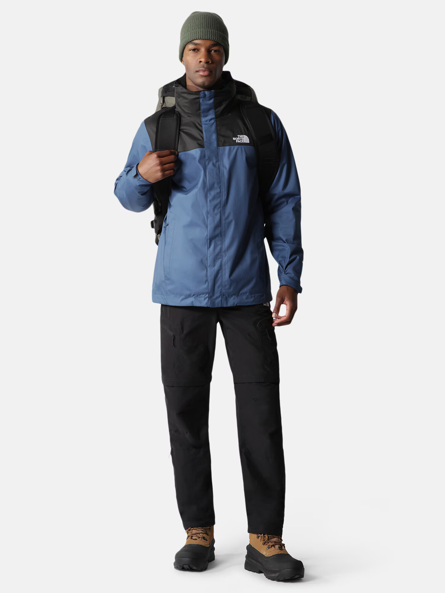 THE NORTH FACE Pantaloni outdoor 'EXPLORATION' negru / alb - Pled.ro