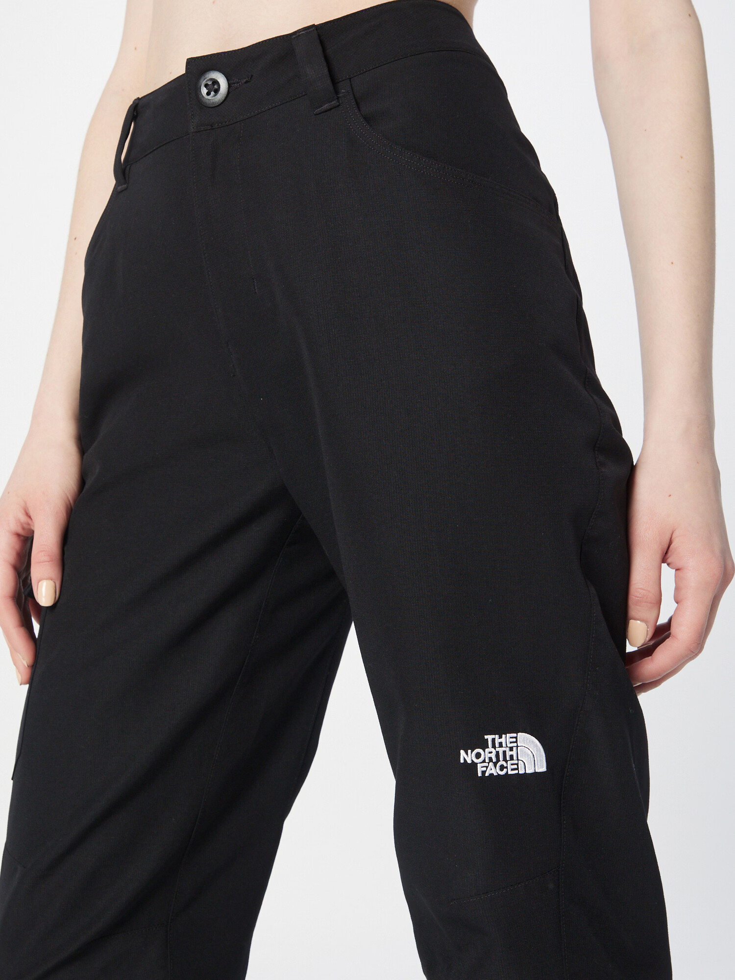 THE NORTH FACE Pantaloni outdoor 'HORIZON' negru / alb - Pled.ro