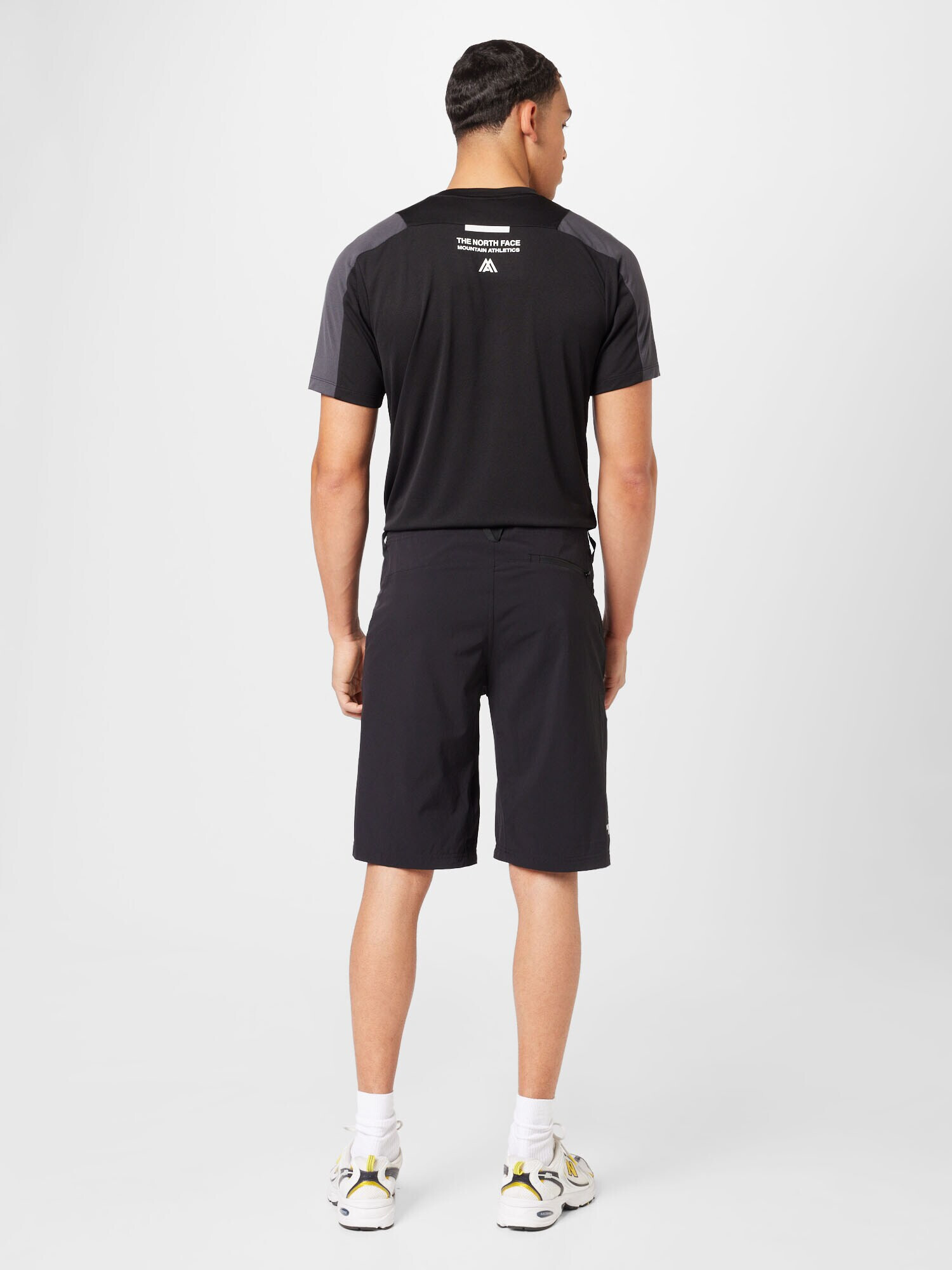 THE NORTH FACE Pantaloni outdoor negru / alb - Pled.ro