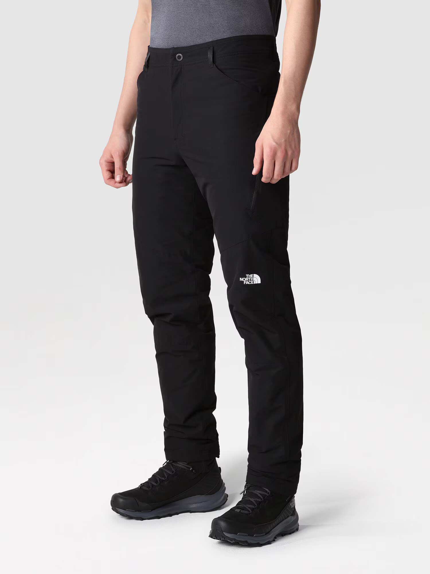 THE NORTH FACE Pantaloni outdoor negru / alb - Pled.ro