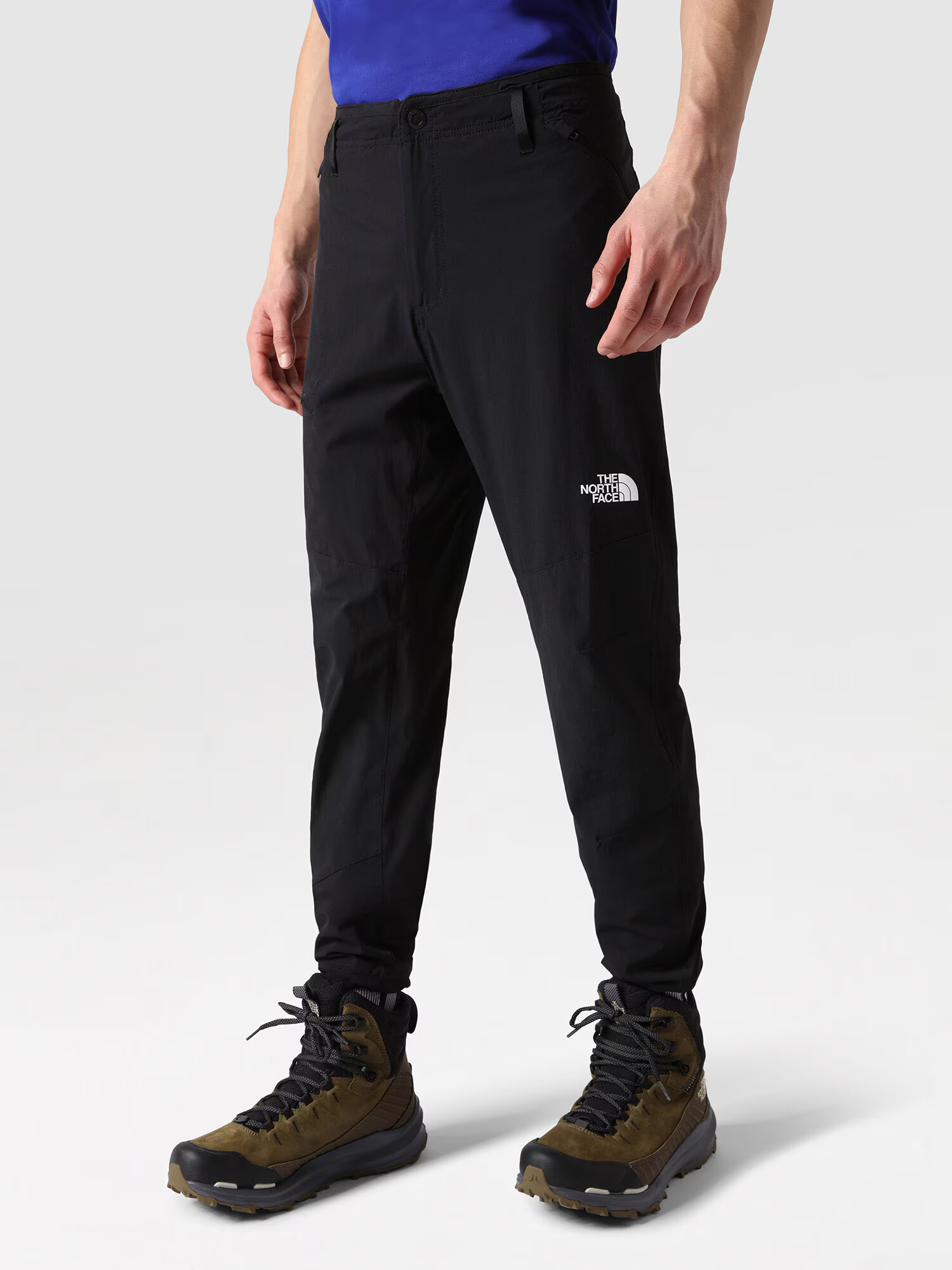 THE NORTH FACE Pantaloni outdoor 'SPEEDLIGHT' negru / alb - Pled.ro