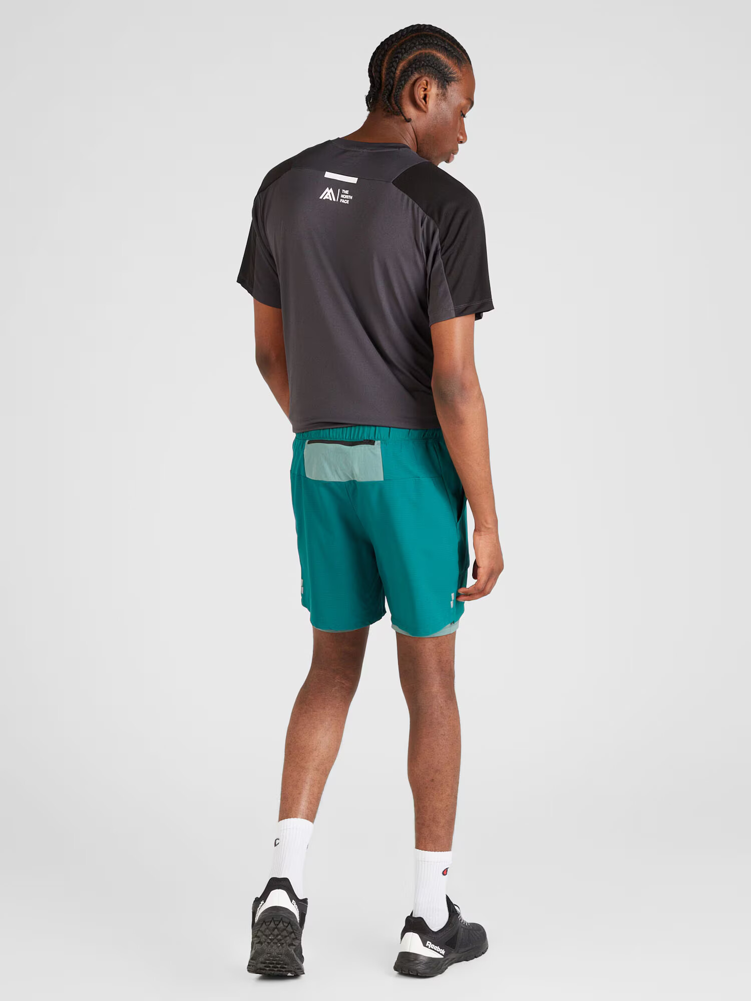 THE NORTH FACE Pantaloni outdoor 'SUNRISER' verde jad / alb - Pled.ro