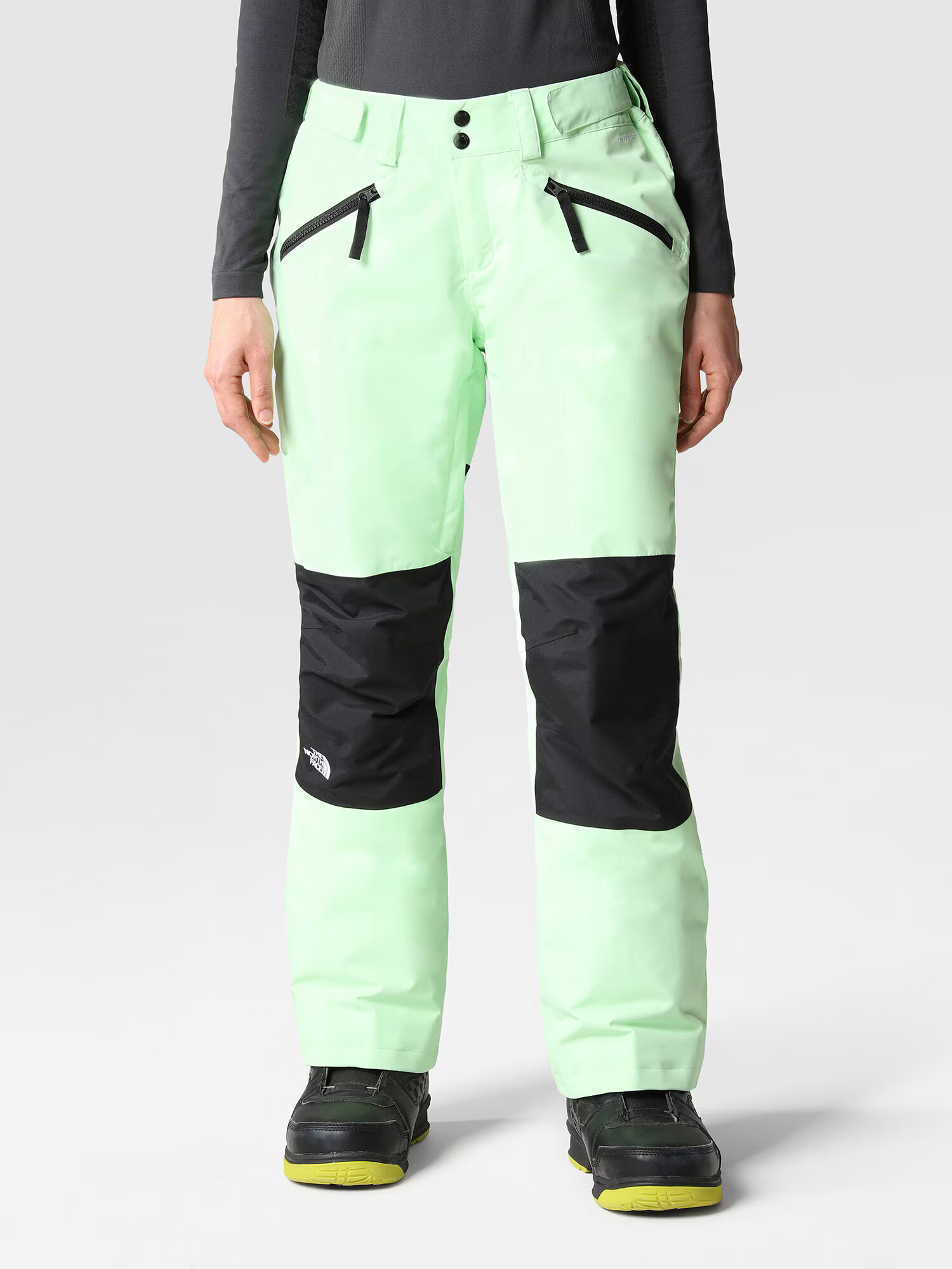 THE NORTH FACE Pantaloni outdoor verde mentă / negru / alb - Pled.ro