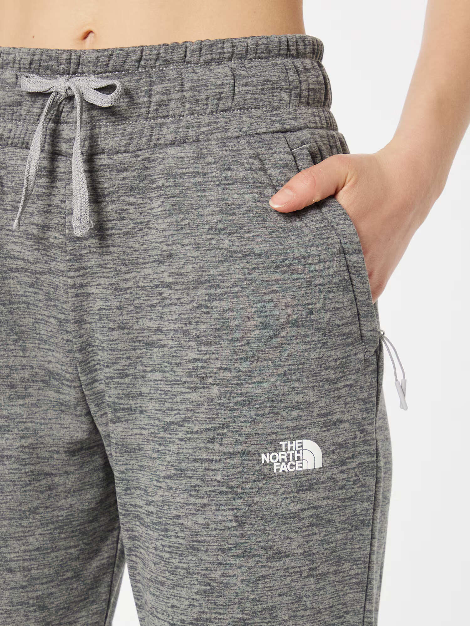 THE NORTH FACE Pantaloni sport 'CANYONLANDS' gri / alb - Pled.ro