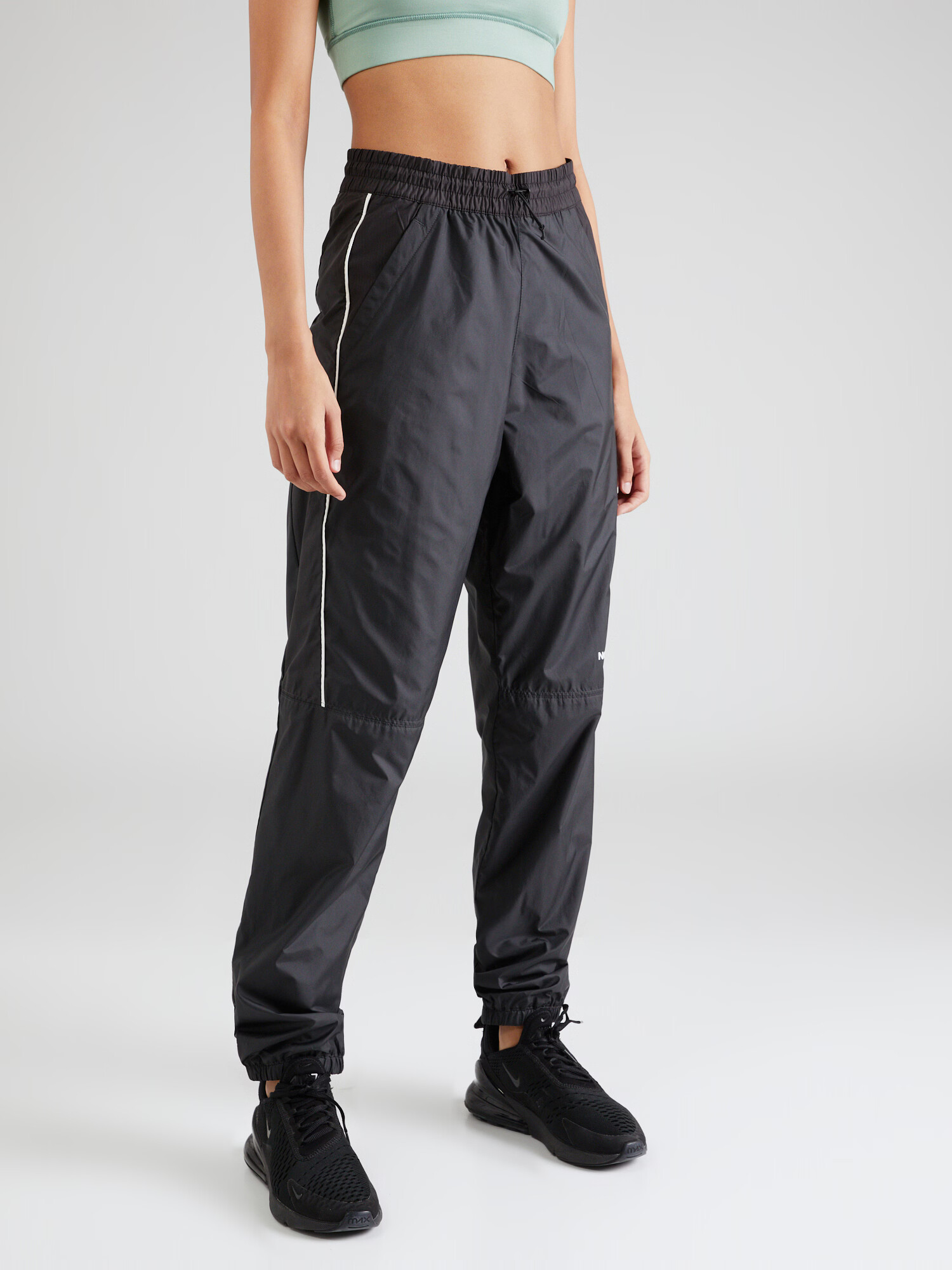 THE NORTH FACE Pantaloni sport gri metalic / alb - Pled.ro