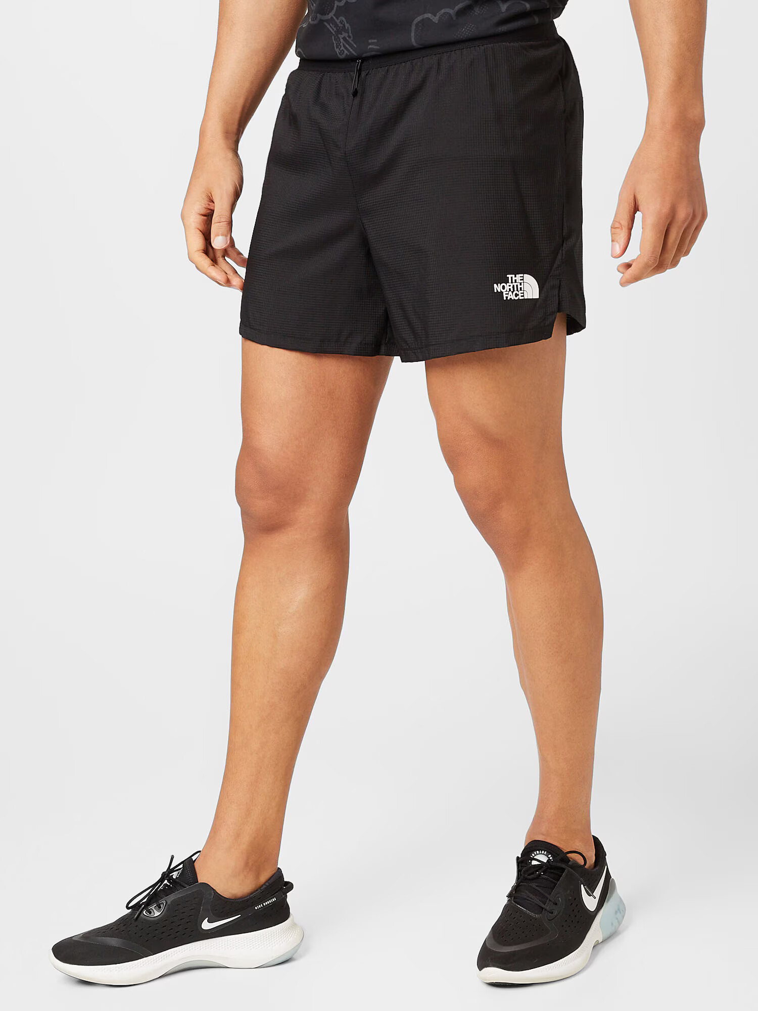 THE NORTH FACE Pantaloni sport 'SUNRISER' negru / alb - Pled.ro