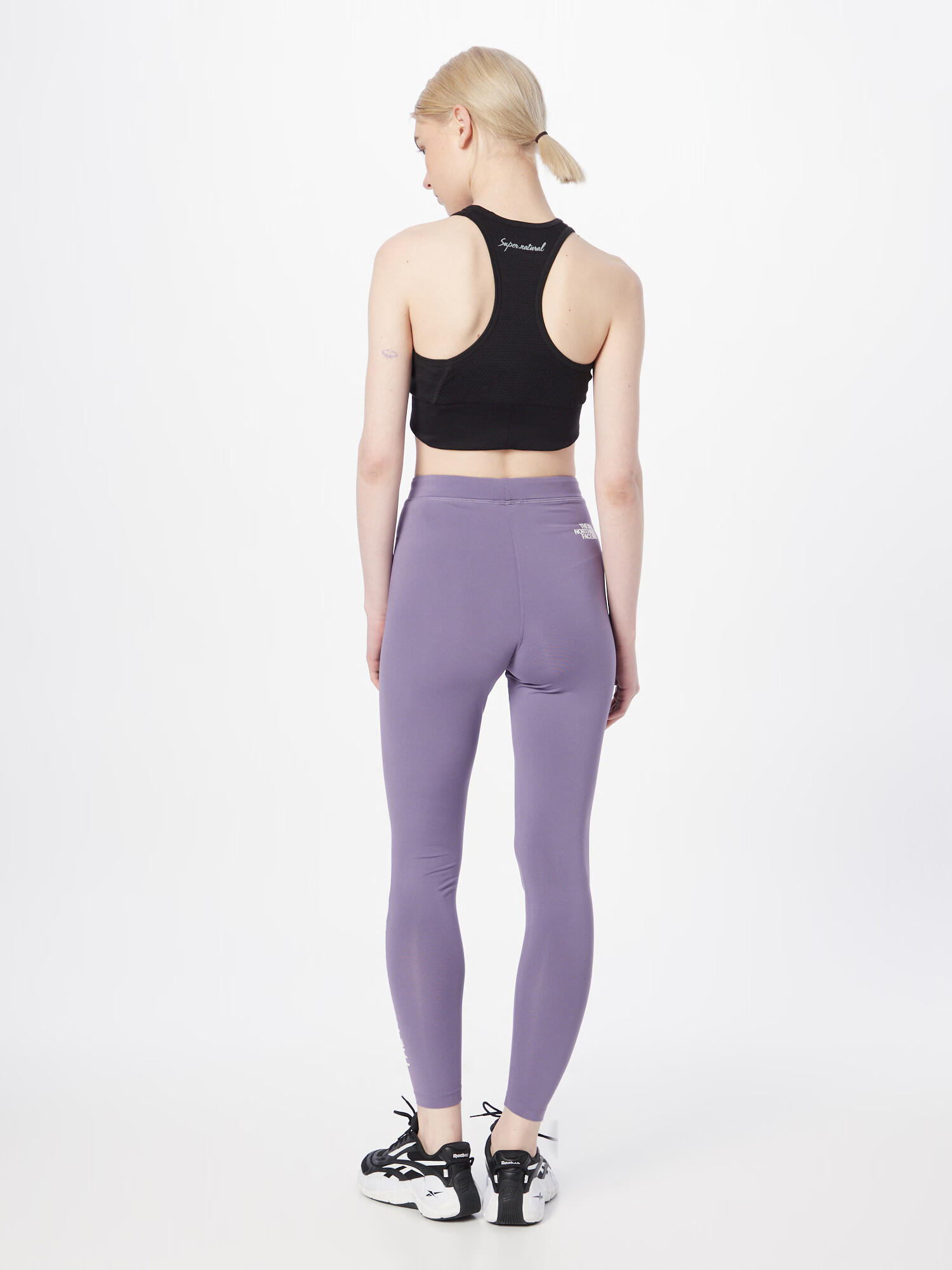 THE NORTH FACE Pantaloni sport 'W ZUMU LEGGING' lila / alb - Pled.ro