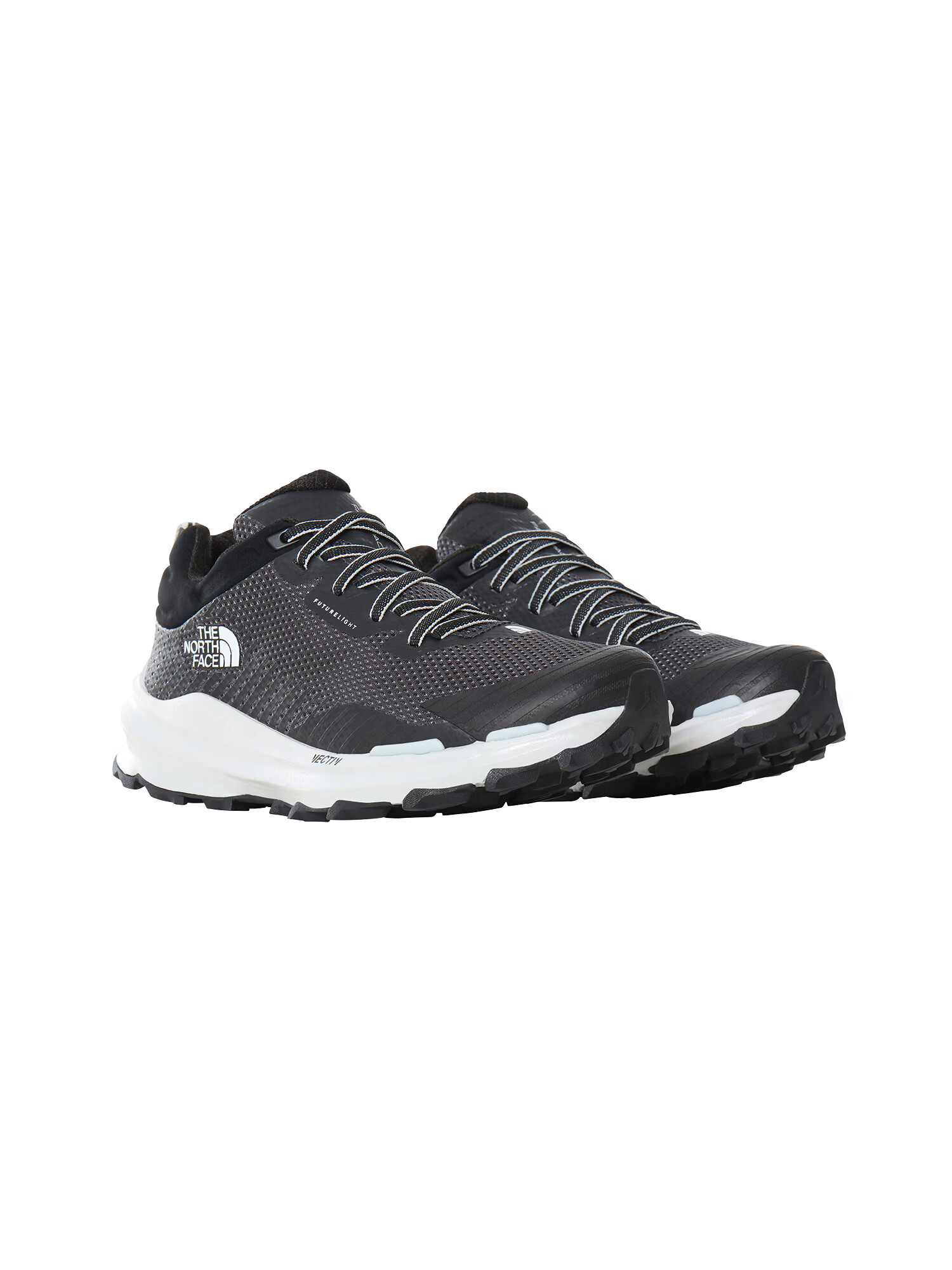 THE NORTH FACE Pantofi 'VECTIV FASTPACK FUTURELIGHT' gri metalic / negru / alb - Pled.ro