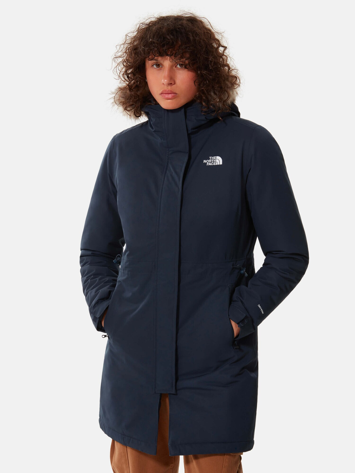 THE NORTH FACE Geacă outdoor 'Zaneck' bleumarin / alb - Pled.ro