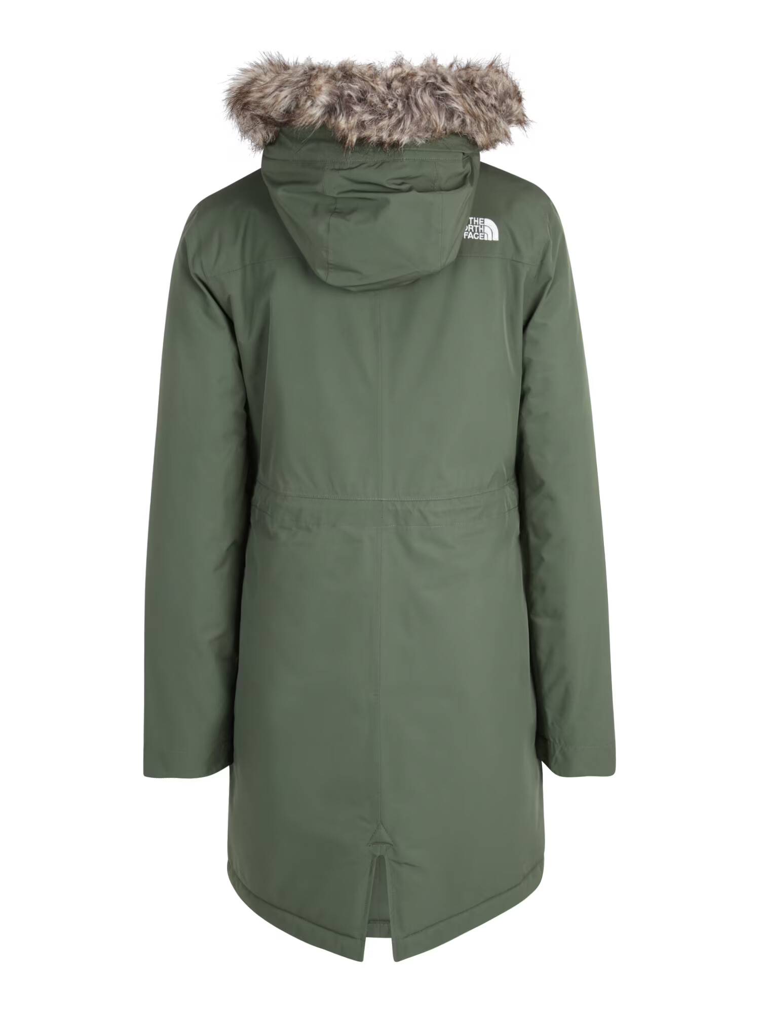 THE NORTH FACE Parka de iarnă 'Zaneck' maro amestecat / verde închis / alb - Pled.ro