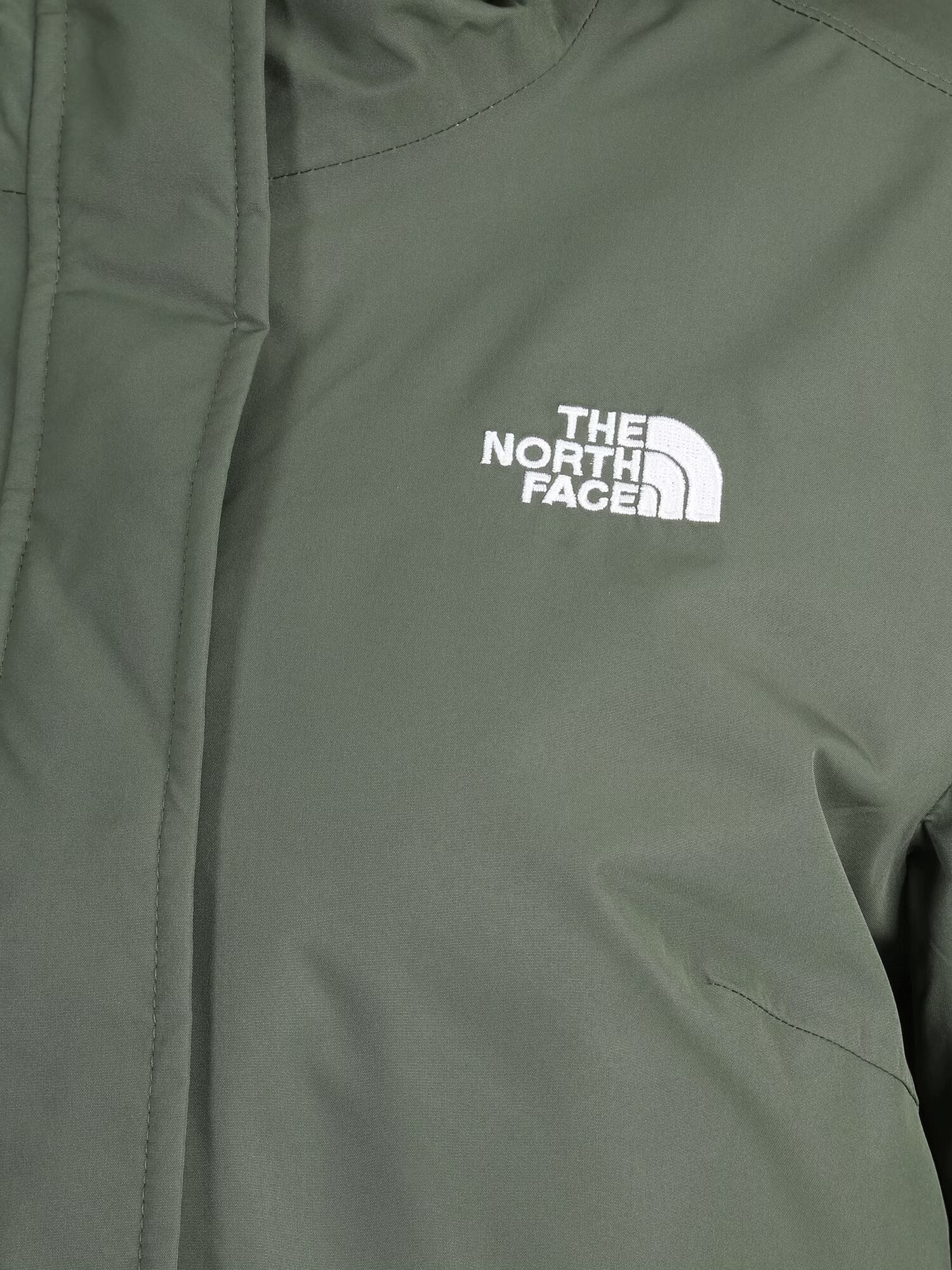 THE NORTH FACE Parka de iarnă 'Zaneck' maro amestecat / verde închis / alb - Pled.ro