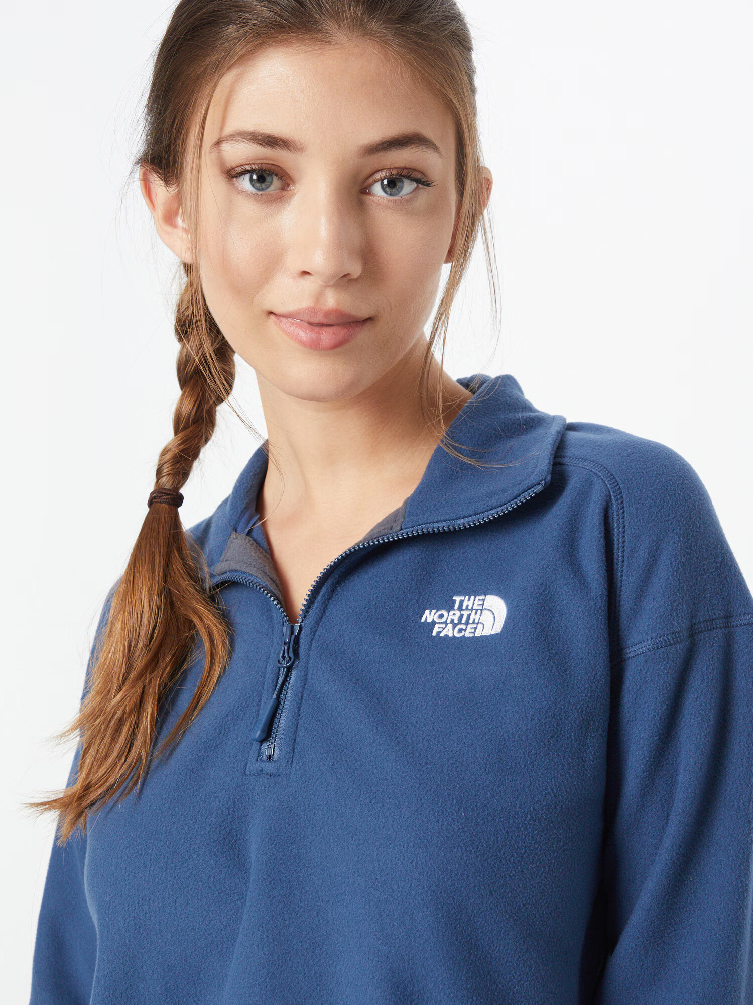 THE NORTH FACE Pulover albastru / alb - Pled.ro