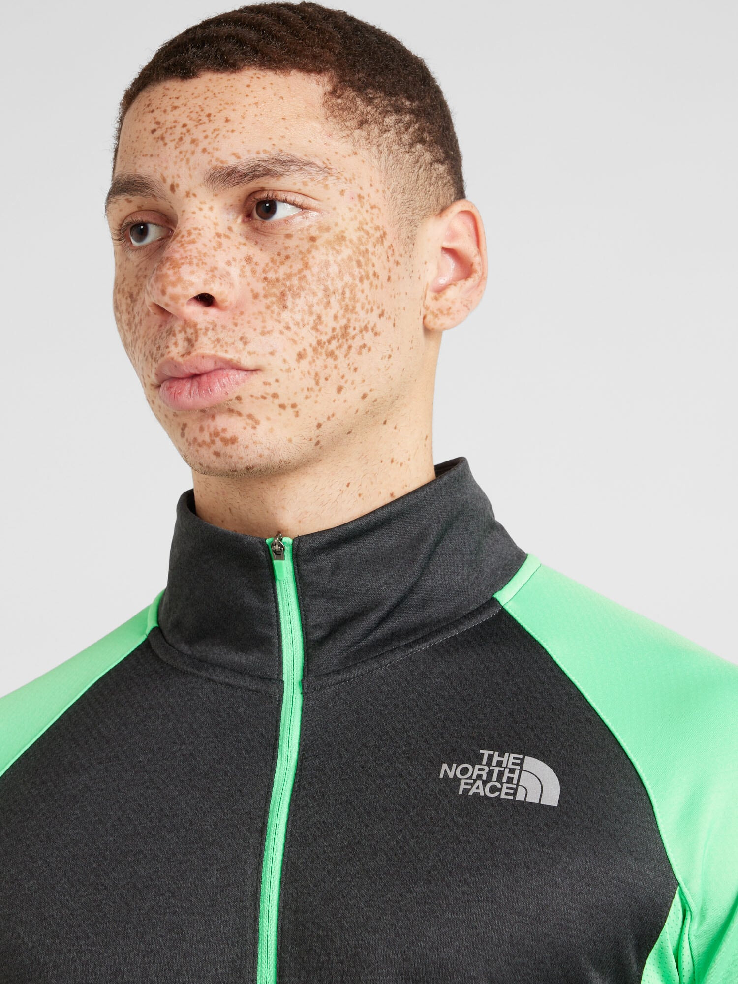 THE NORTH FACE Pulovere sport verde limetă / negru - Pled.ro