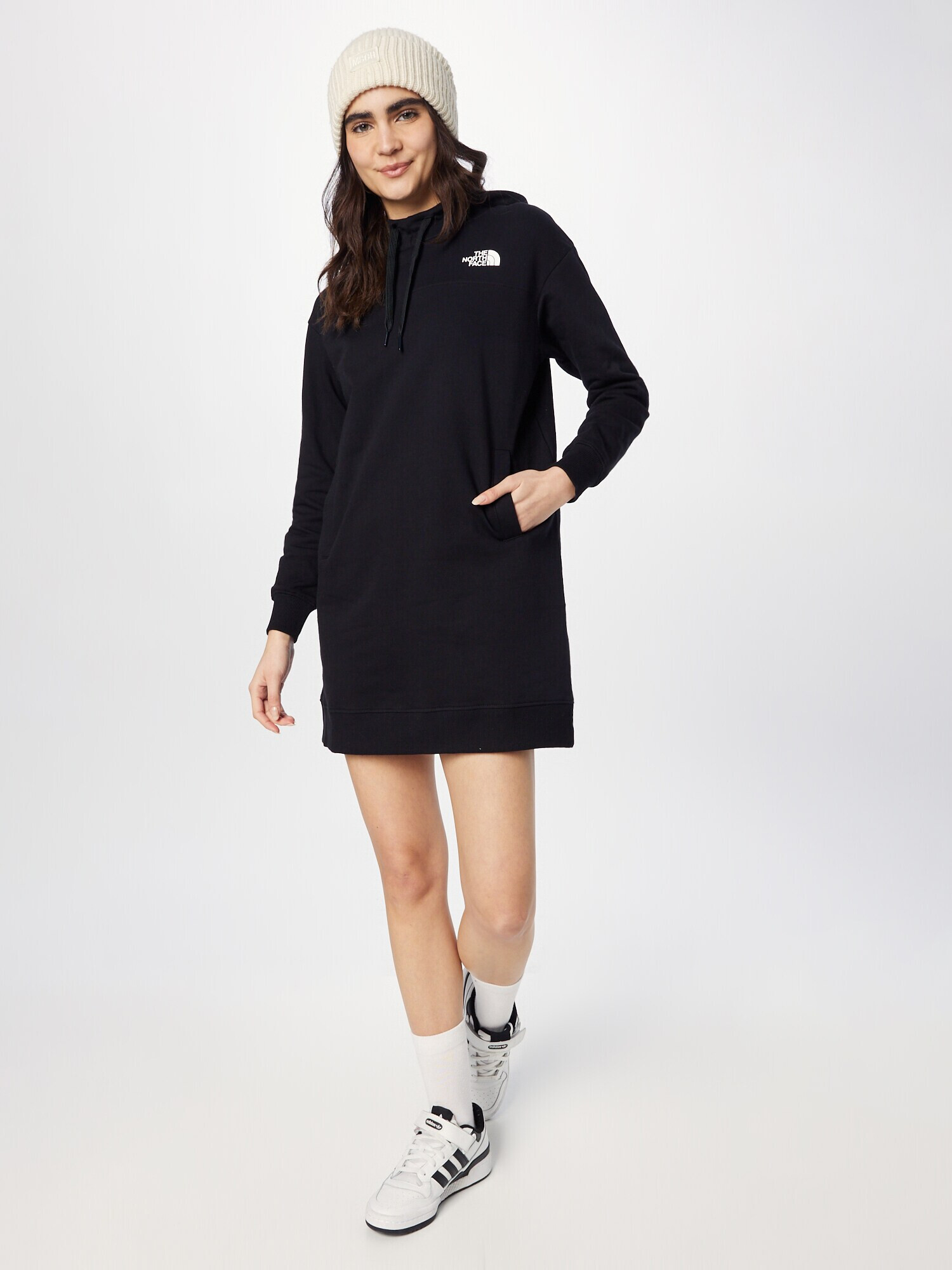 THE NORTH FACE Rochie negru / alb - Pled.ro