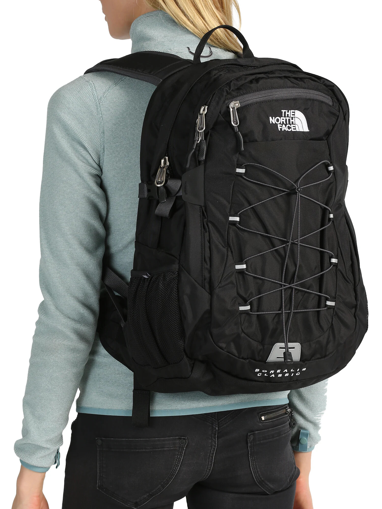 THE NORTH FACE Rucsac 'Borealis Сlassik' negru / alb - Pled.ro