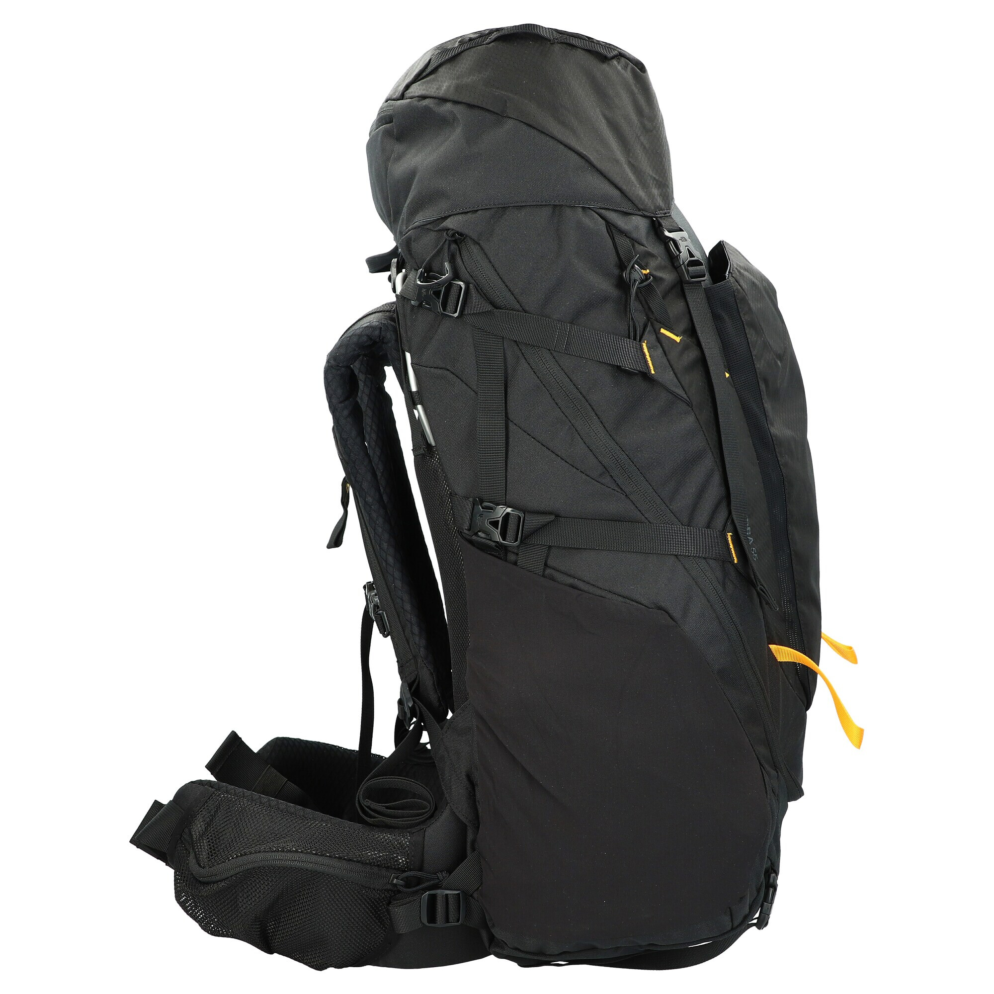 THE NORTH FACE Rucsac sport 'Terra 55' galben citron / negru - Pled.ro