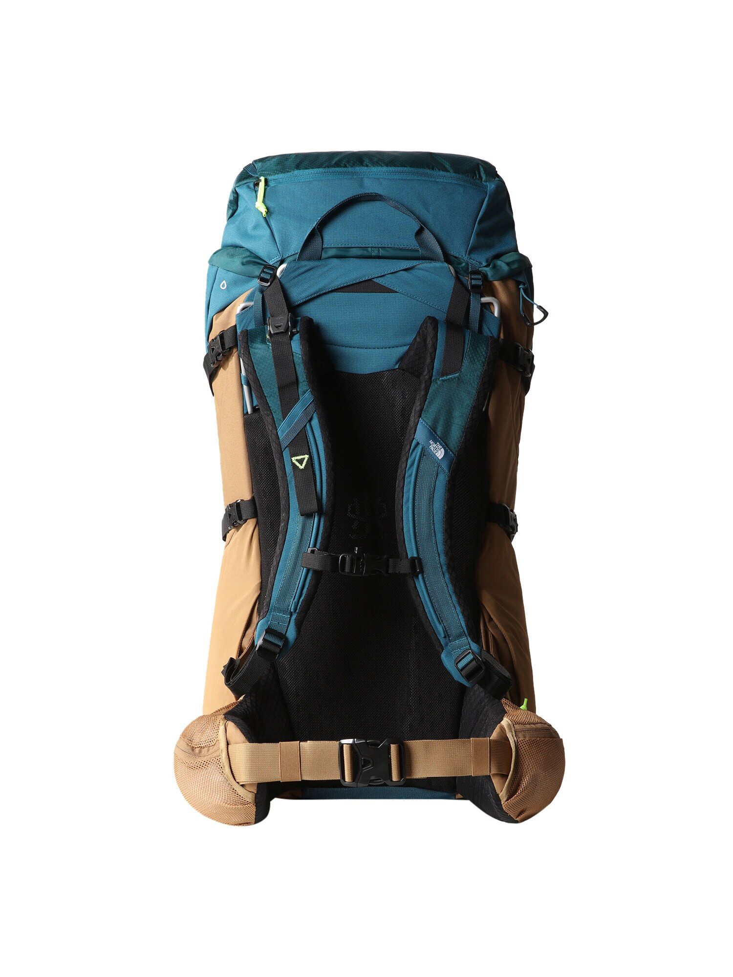 THE NORTH FACE Rucsac sport 'Terra 55' cyan / maro deschis / verde petrol / alb - Pled.ro