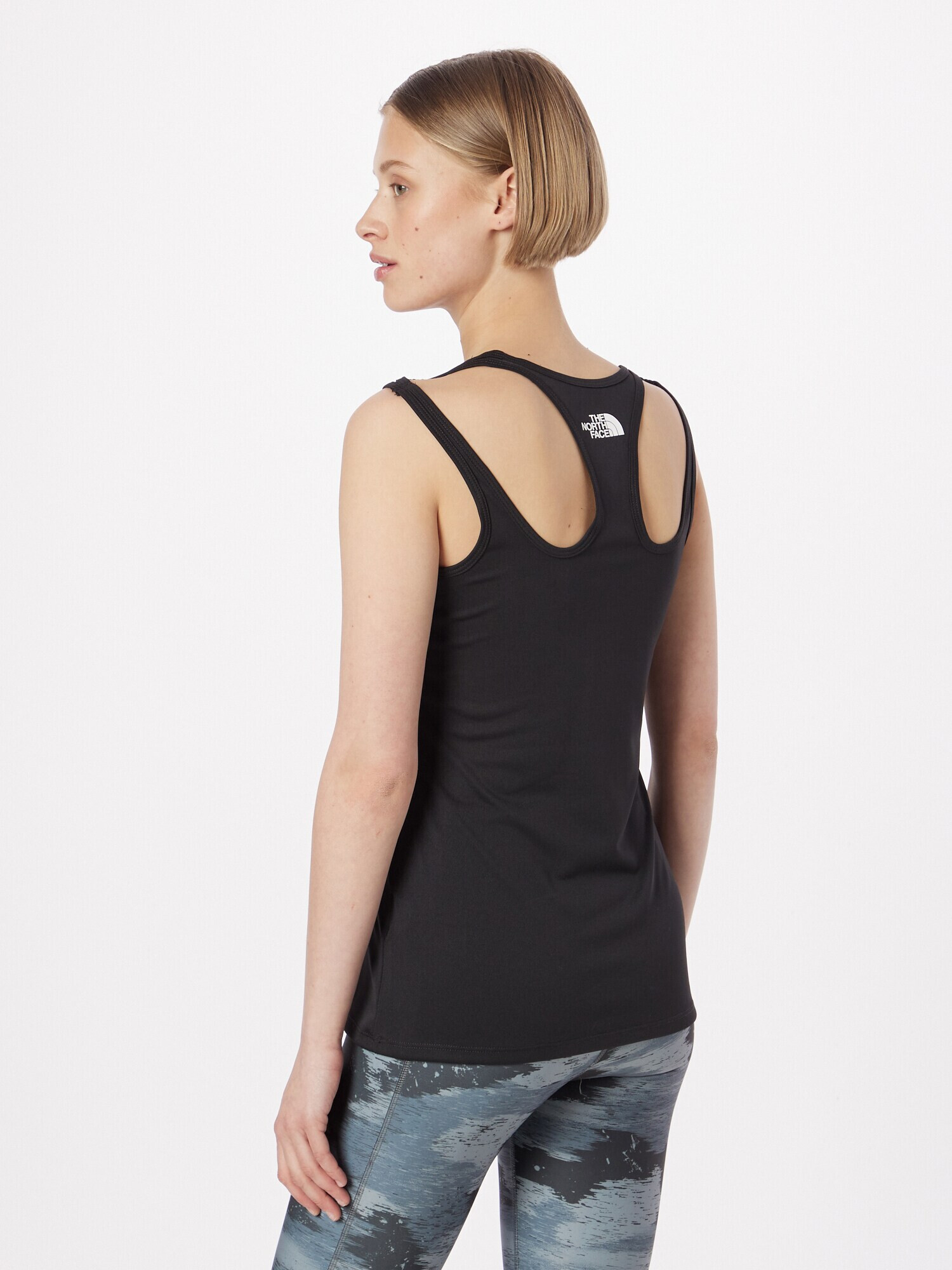 THE NORTH FACE Sport top negru / alb - Pled.ro