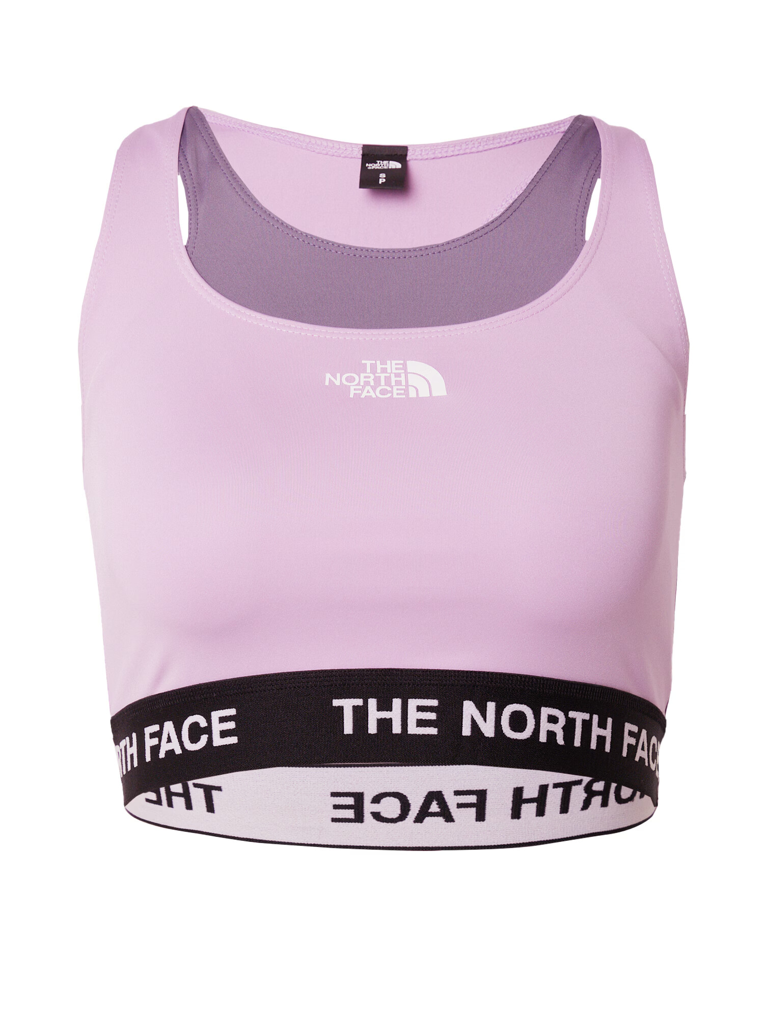 THE NORTH FACE Sutien sport lila / negru / alb - Pled.ro