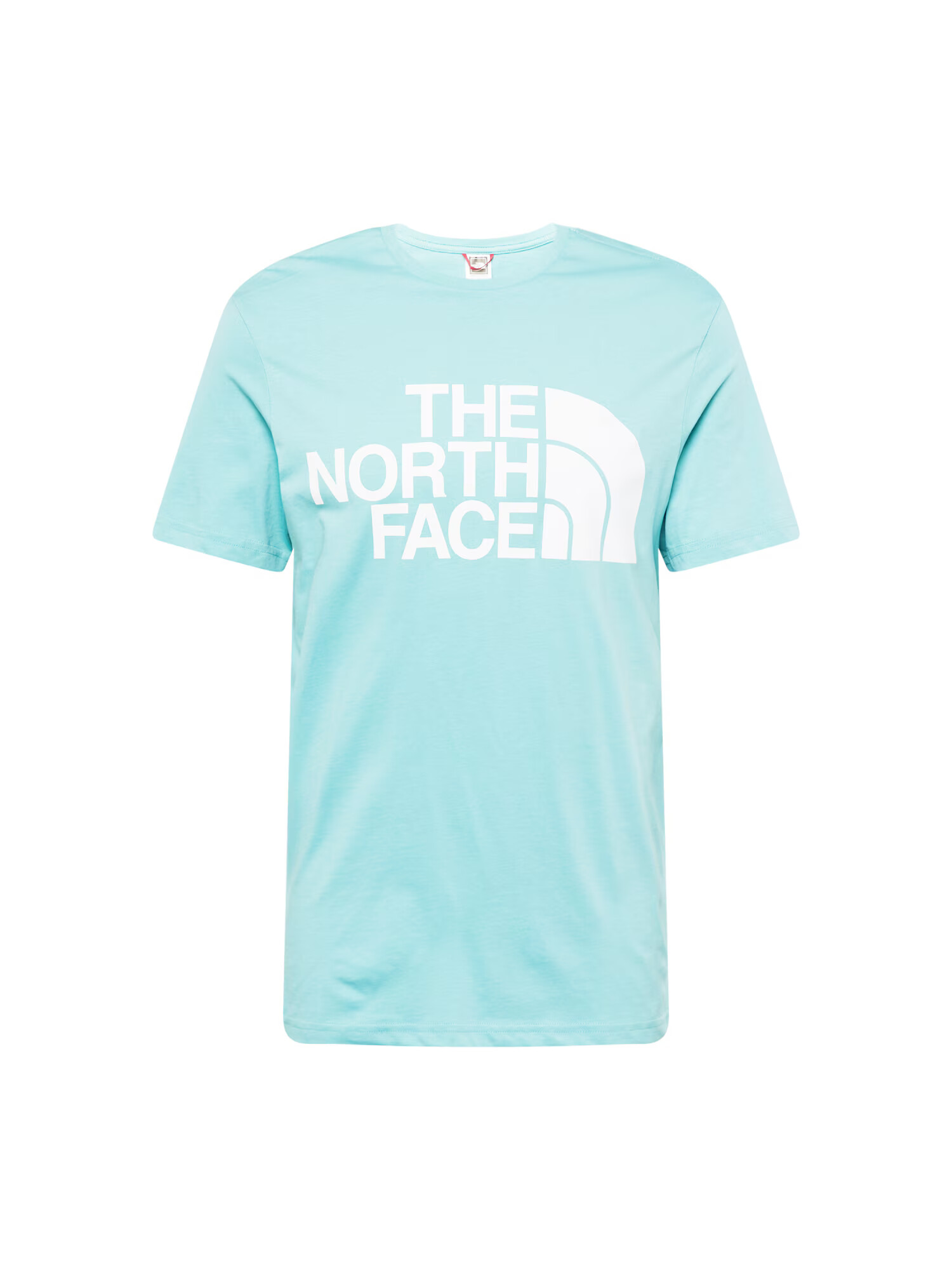 THE NORTH FACE Tricou albastru aqua / alb - Pled.ro