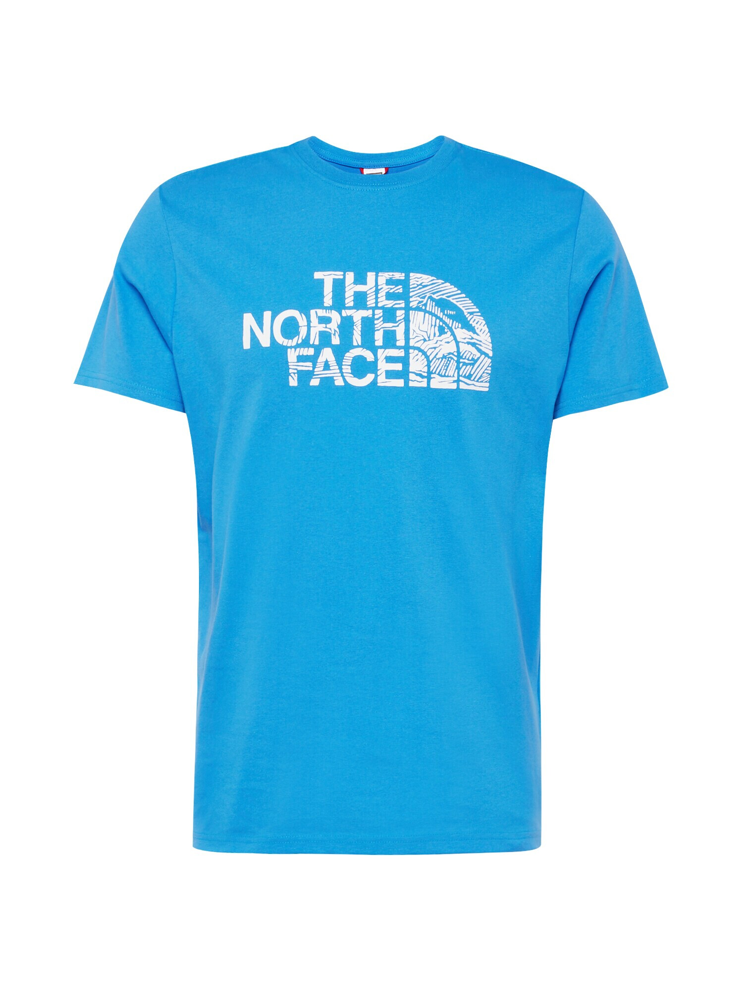 THE NORTH FACE Tricou azur / alb - Pled.ro