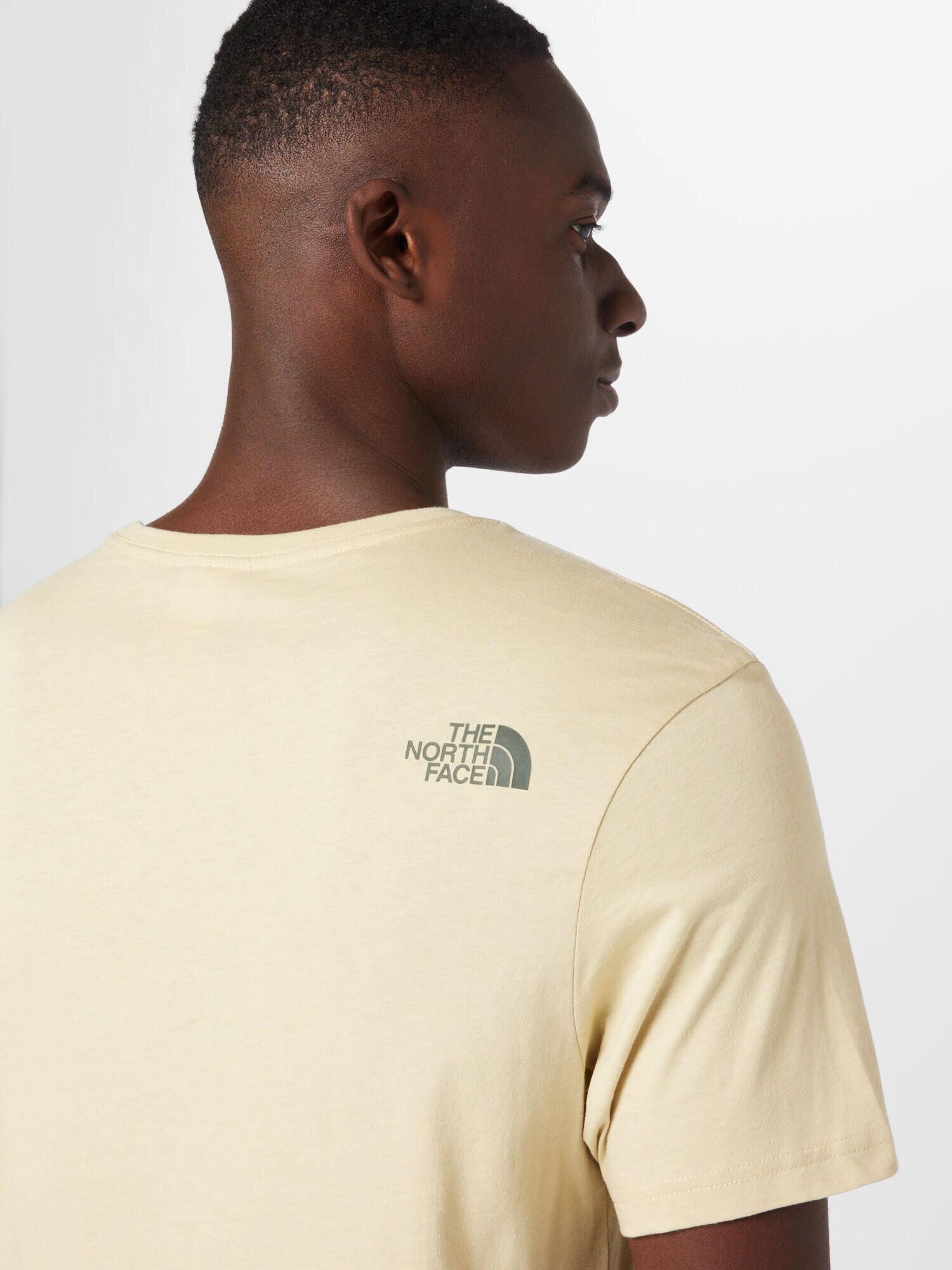 THE NORTH FACE Tricou bej / gri închis - Pled.ro