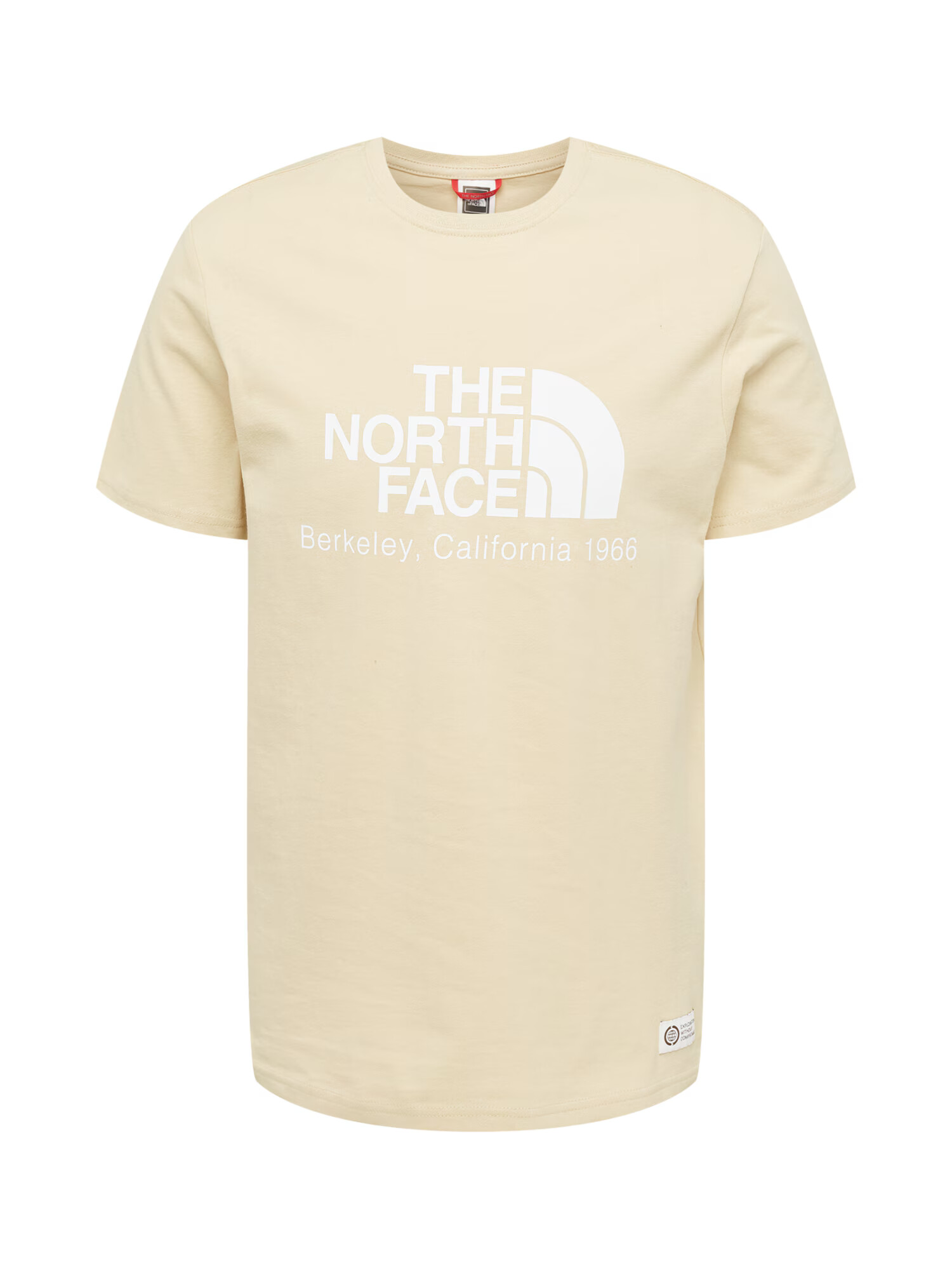 THE NORTH FACE Tricou 'BERKELEY CALIFORNIA' bej / alb - Pled.ro