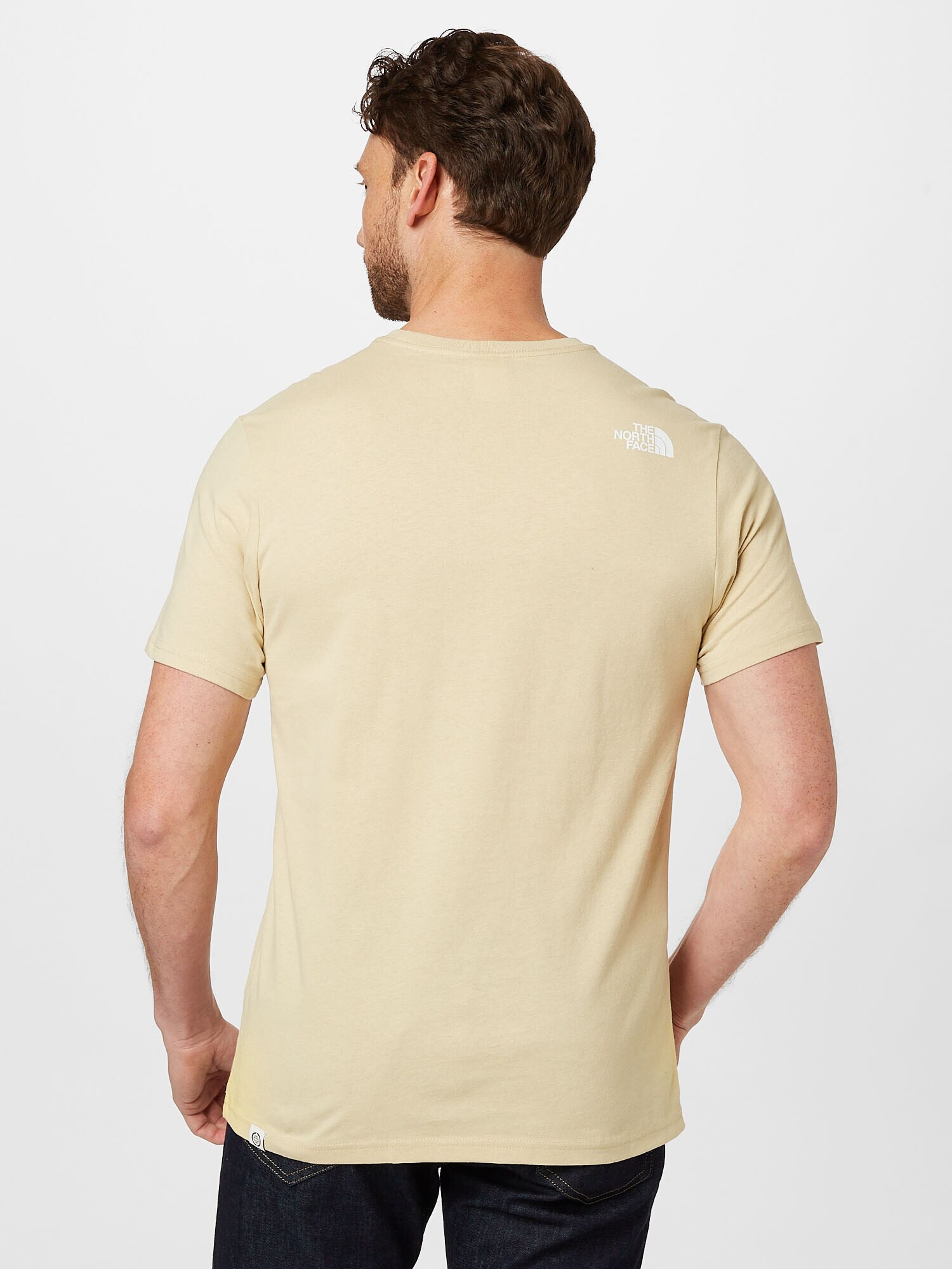 THE NORTH FACE Tricou 'BERKELEY CALIFORNIA' bej / alb - Pled.ro