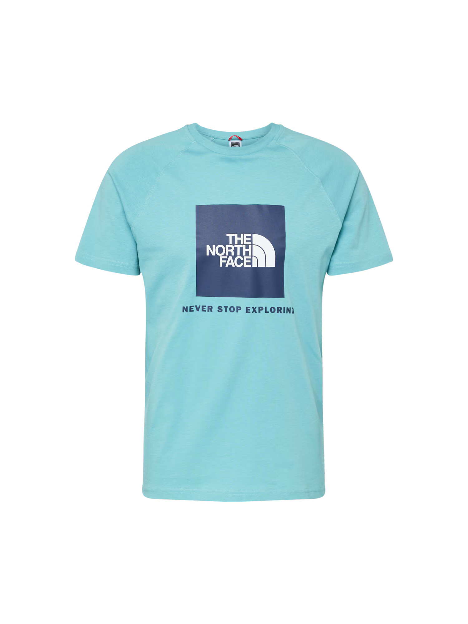 THE NORTH FACE Tricou bleumarin / albastru deschis / alb - Pled.ro