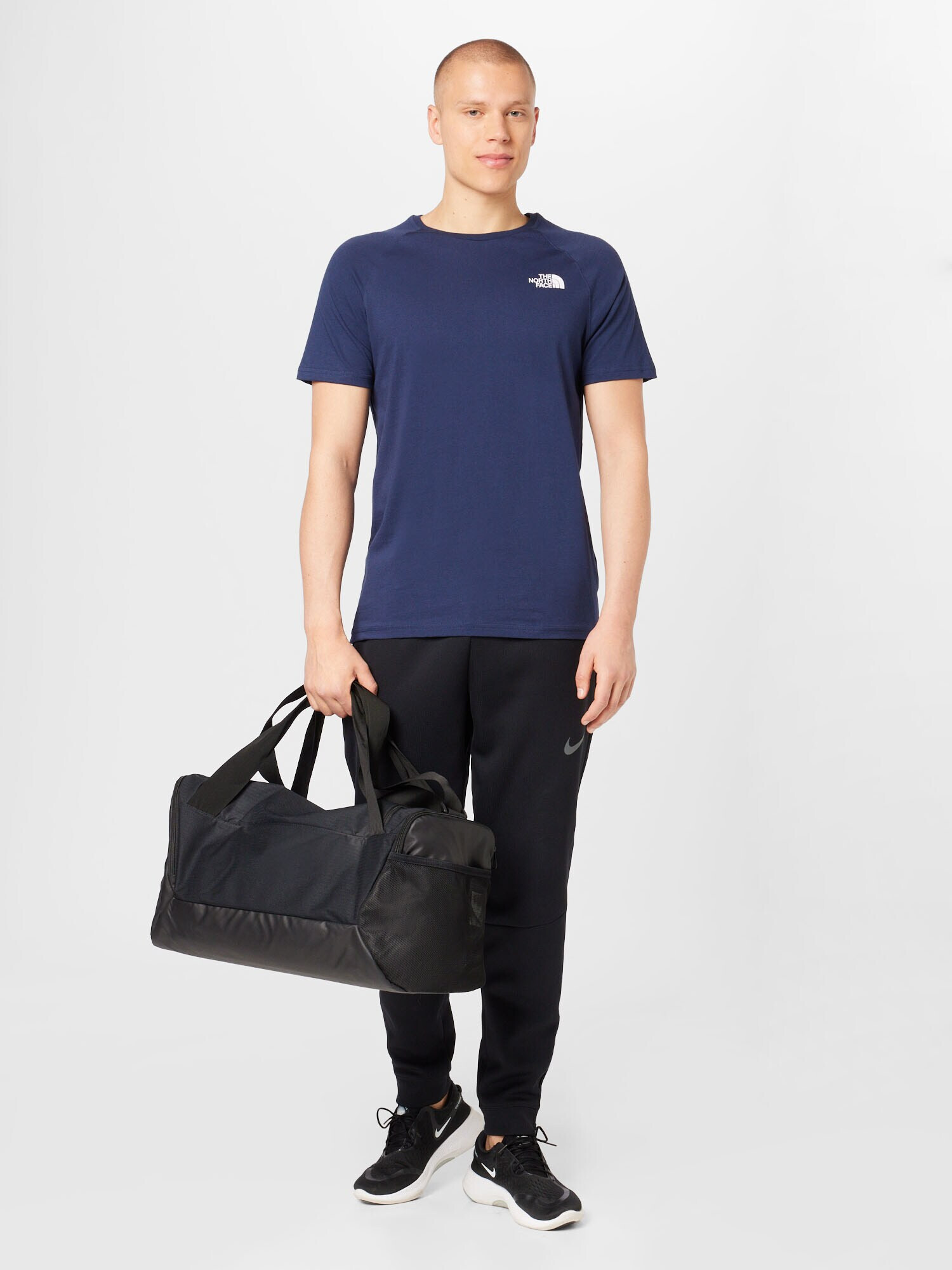 THE NORTH FACE Tricou bleumarin / azur / lila / alb - Pled.ro