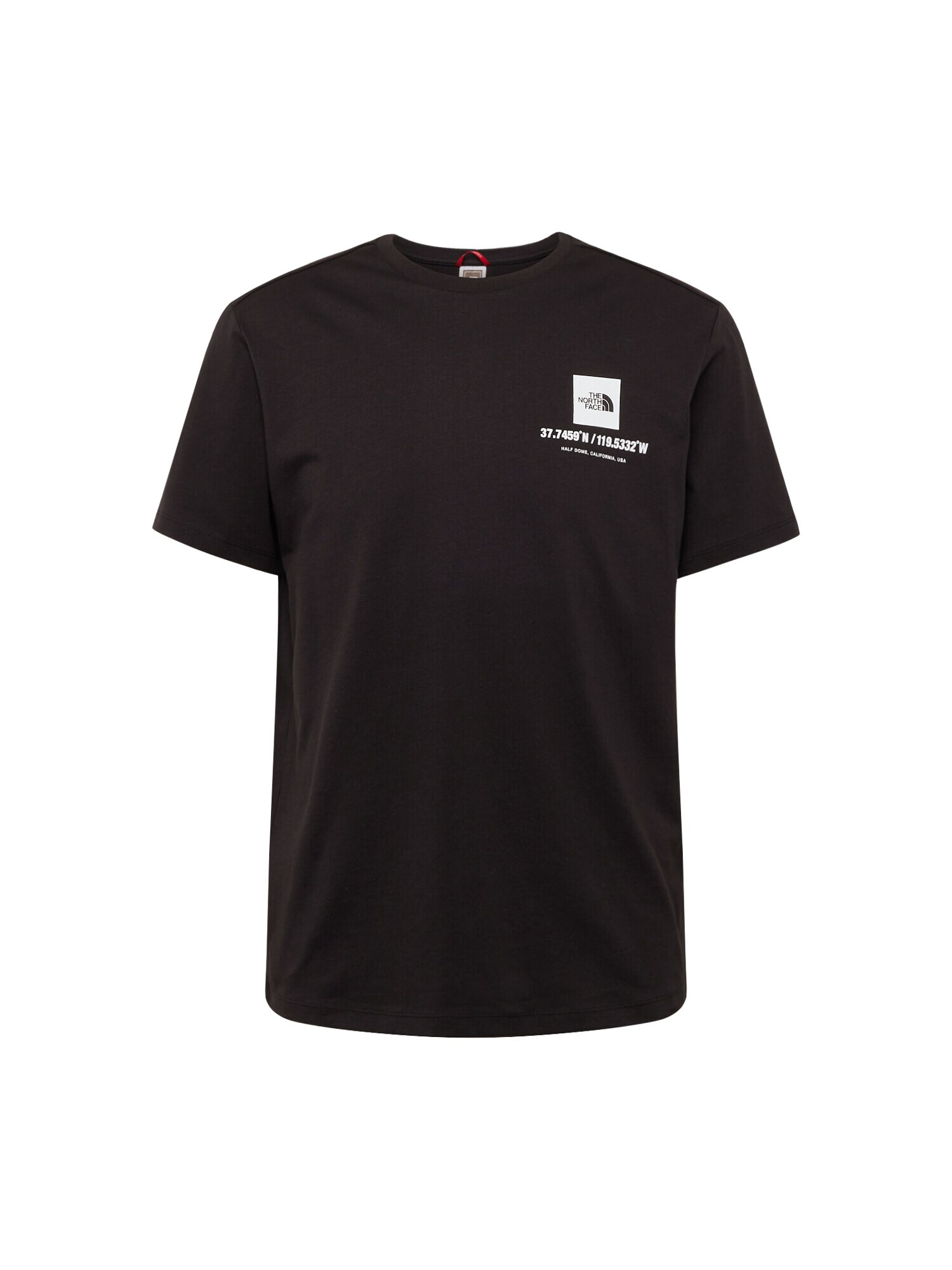 THE NORTH FACE Tricou 'COORDINATES' negru / alb - Pled.ro