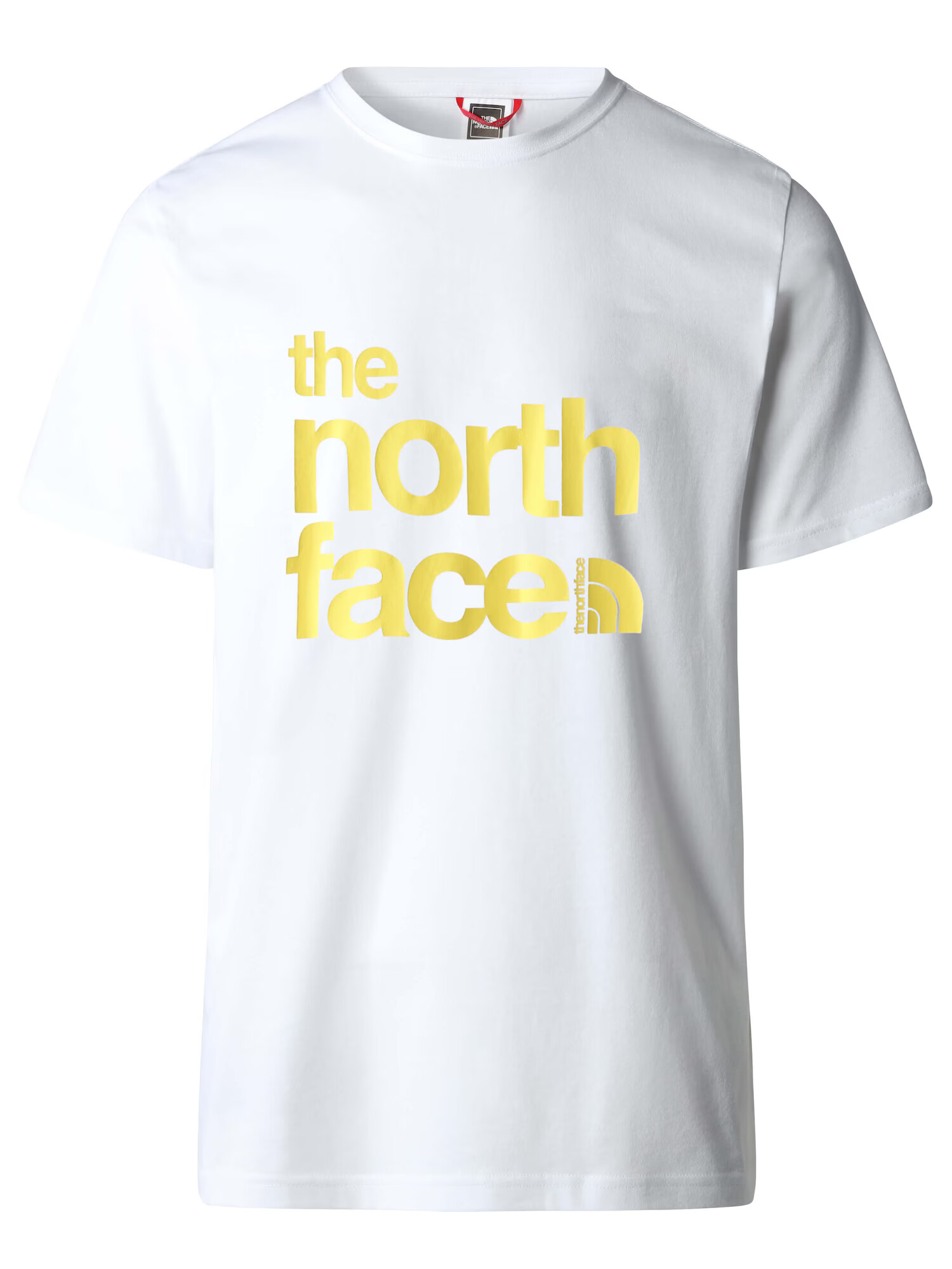 THE NORTH FACE Tricou 'Cordinates' galben / alb - Pled.ro