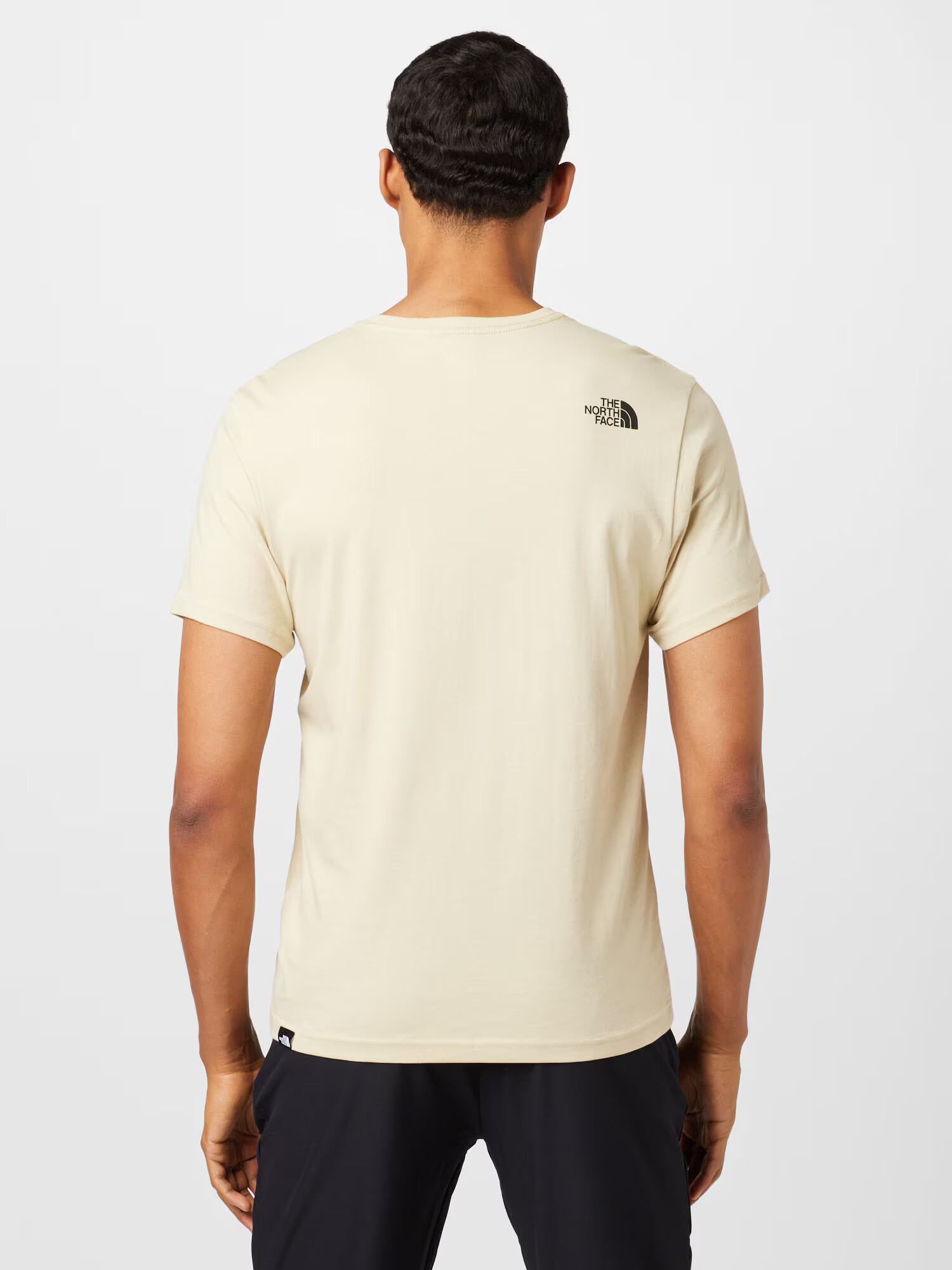 THE NORTH FACE Tricou 'FINE' ecru / gri închis - Pled.ro