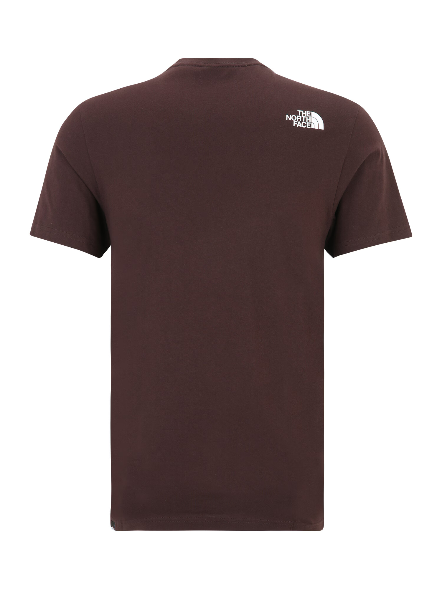 THE NORTH FACE Tricou 'FINE' ciocolatiu / galben / negru / alb - Pled.ro