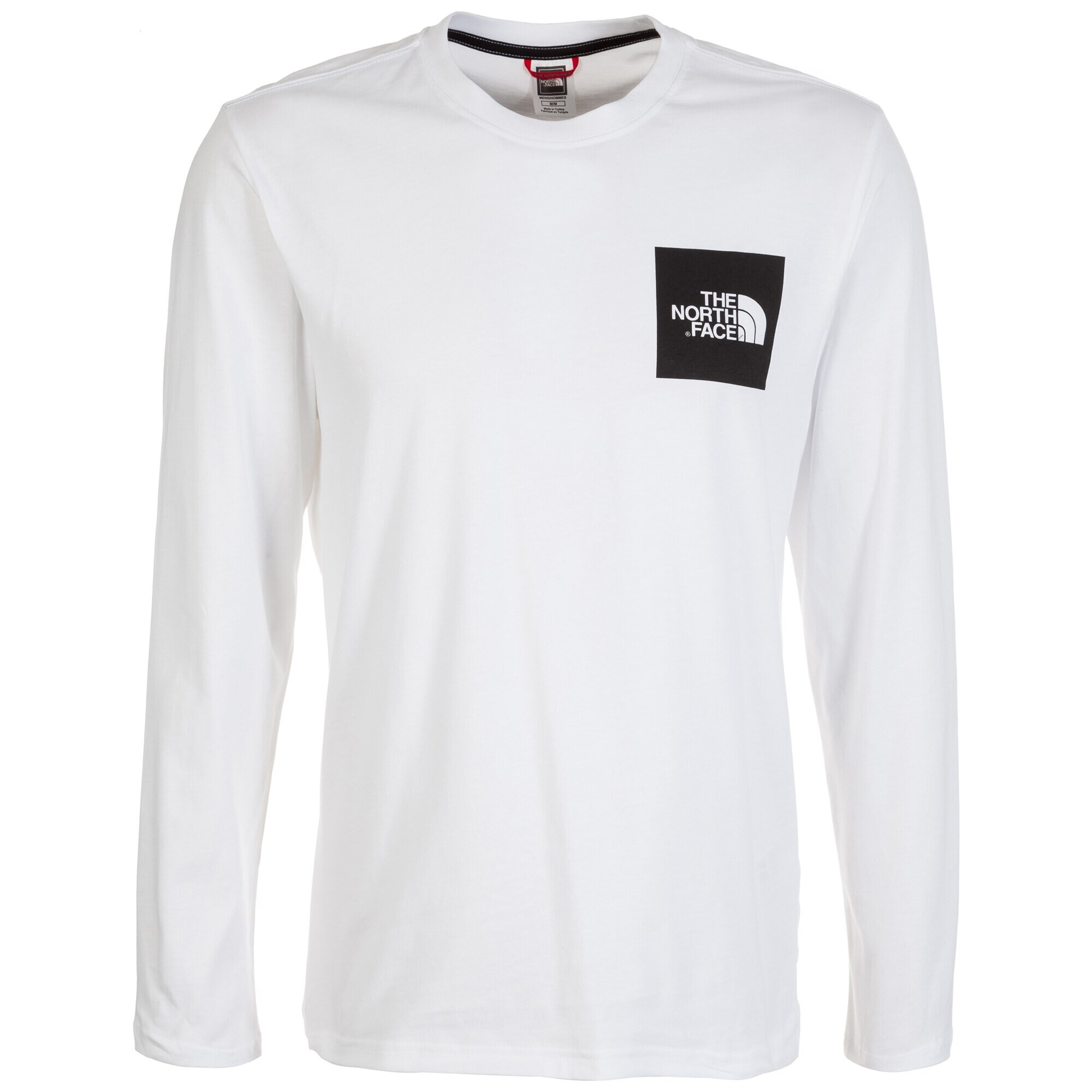 THE NORTH FACE Tricou 'Fine' negru / alb murdar - Pled.ro