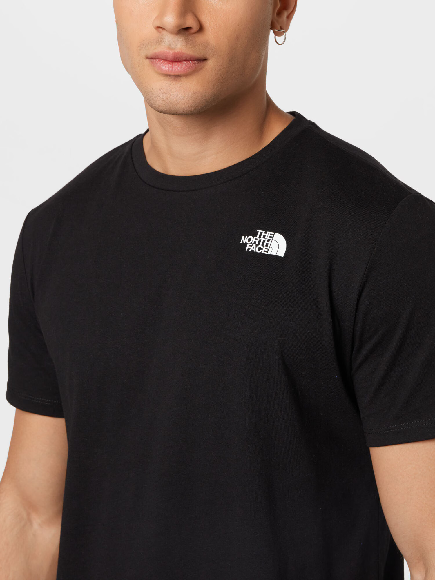 THE NORTH FACE Tricou funcțional 'FOUNDATION' negru / alb - Pled.ro