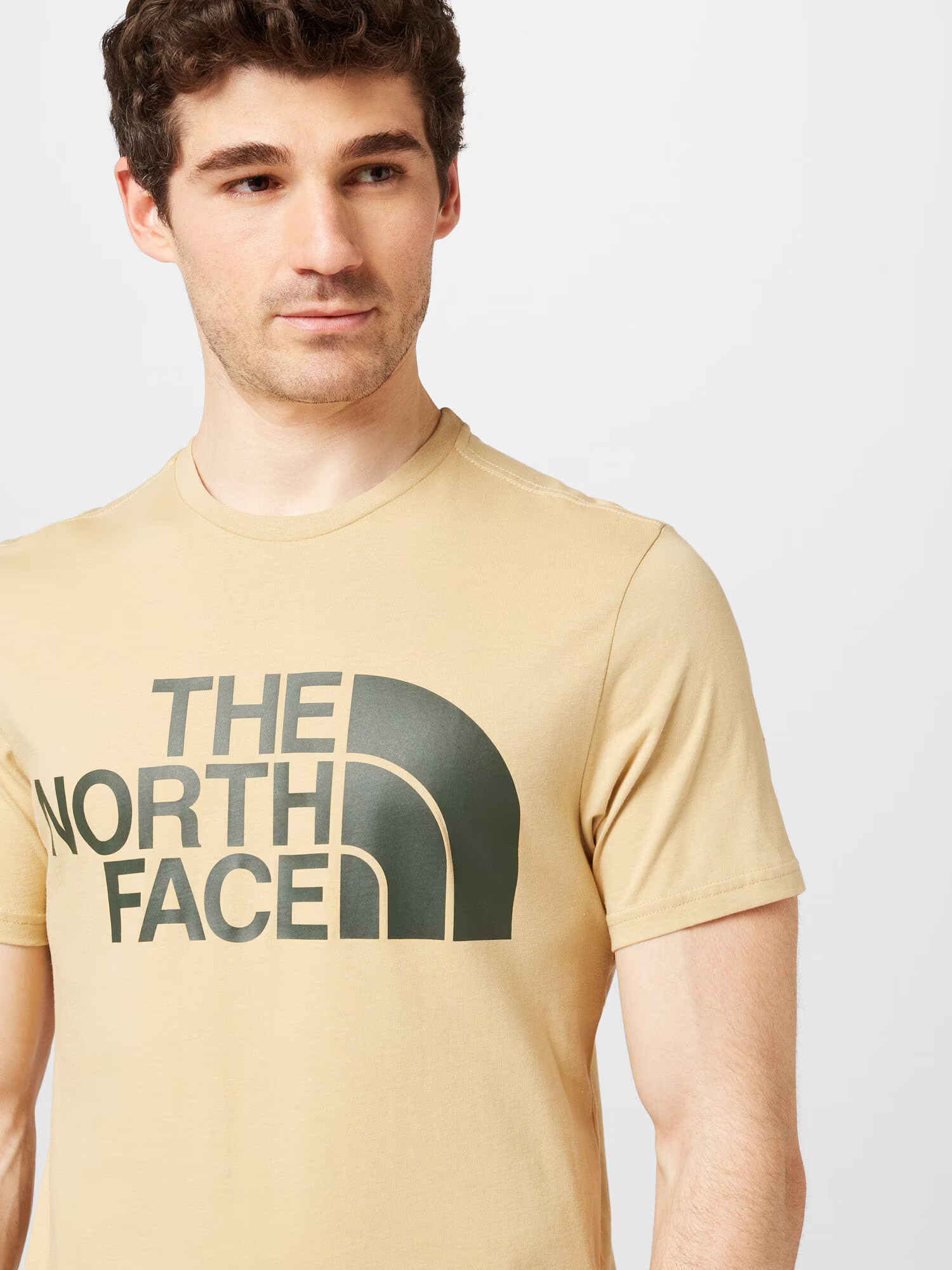 THE NORTH FACE Tricou galben deschis / negru - Pled.ro