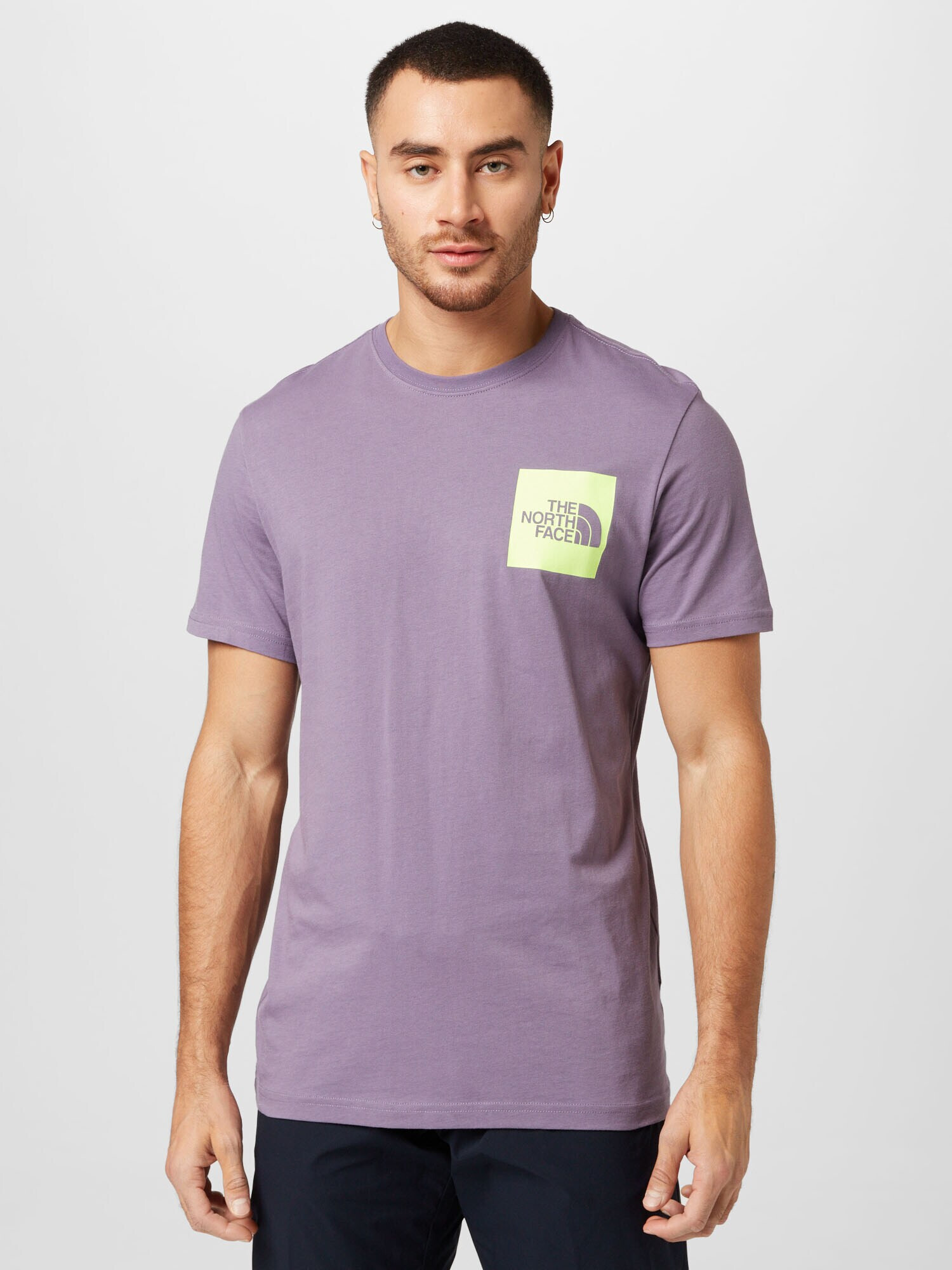 THE NORTH FACE Tricou galben pastel / mov liliachiu - Pled.ro