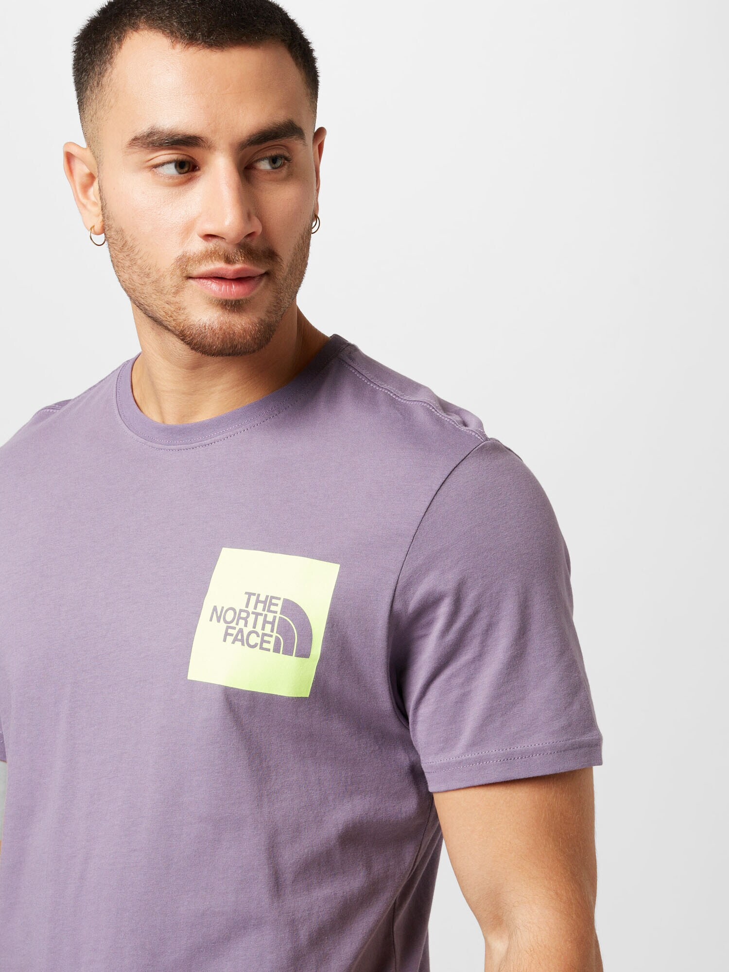 THE NORTH FACE Tricou galben pastel / mov liliachiu - Pled.ro