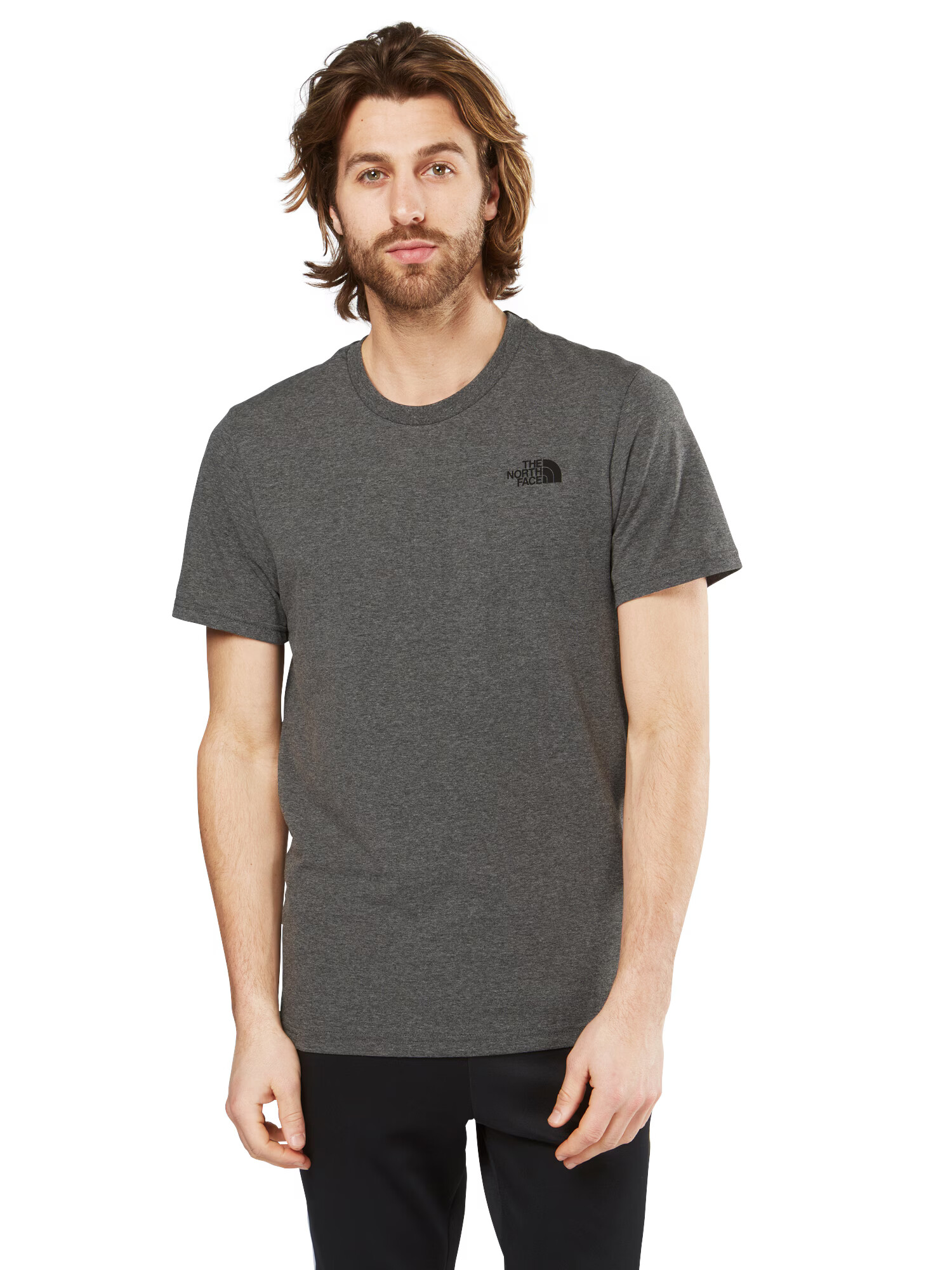 THE NORTH FACE Tricou gri / negru - Pled.ro